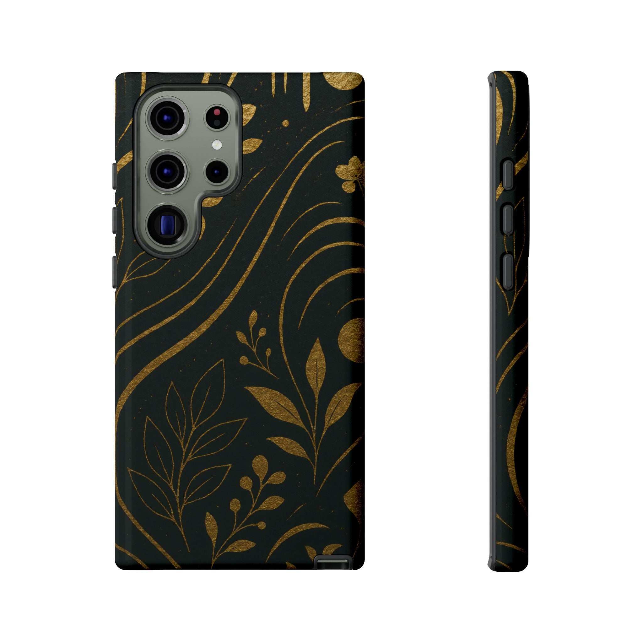 Gold Pattern Tough Phone Case for Samsung Galaxy & Google Pixel