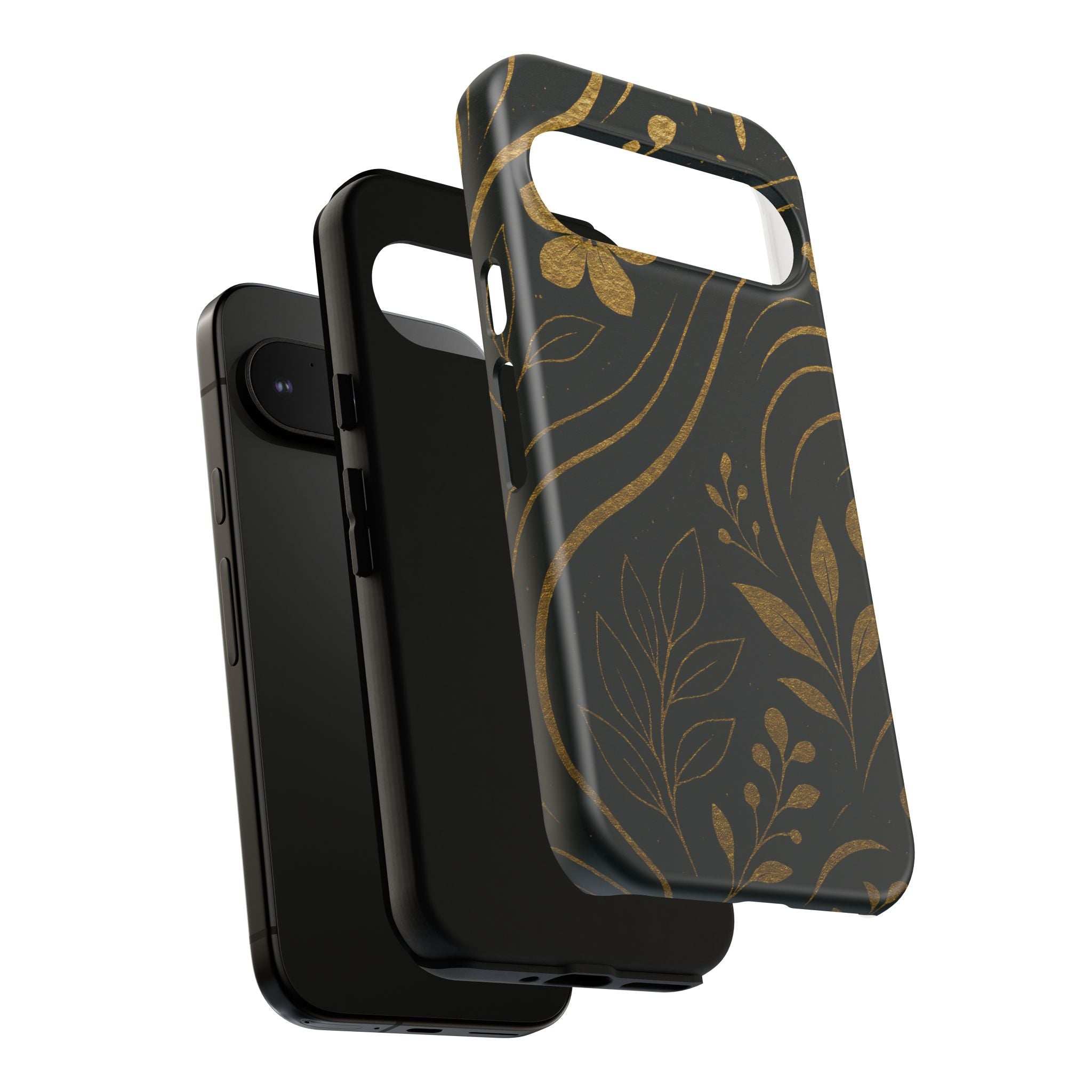 Gold Pattern Tough Phone Case for Samsung Galaxy & Google Pixel