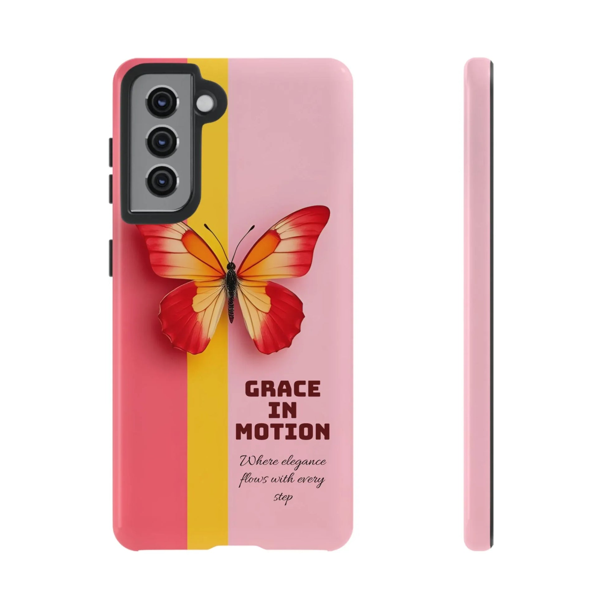 Grace in Motion – Elegant Phone Case for iPhone, Galaxy & Pixel - KARARMDESIGN