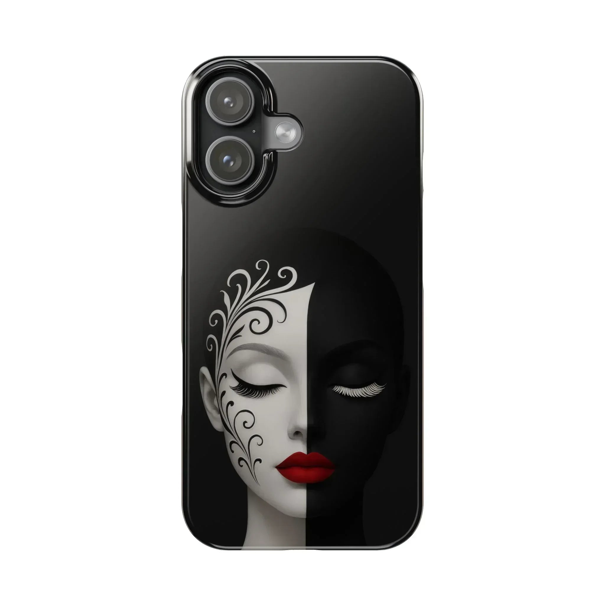 Artistic Head Design Phone Case for iPhone 11-17 - KARARMDESIGN
