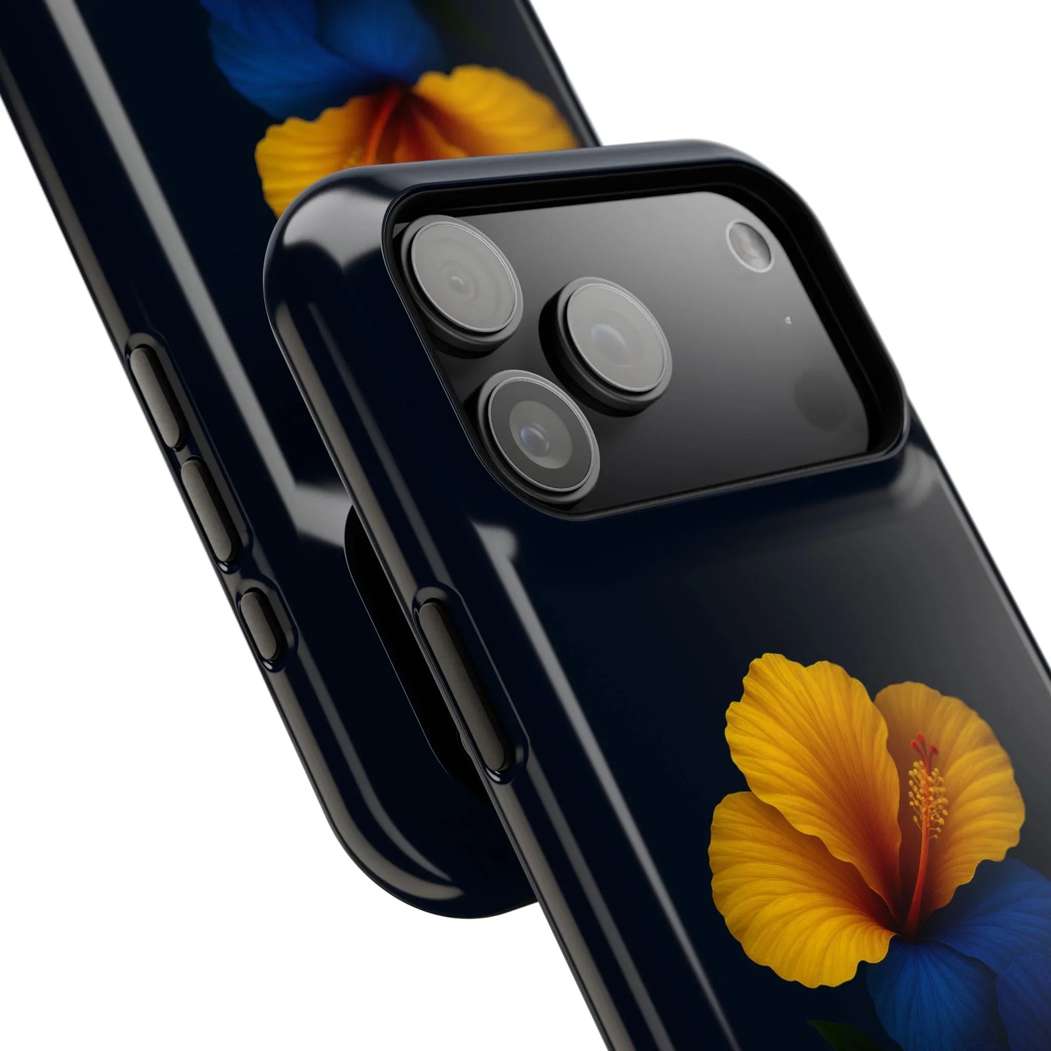 Elegant Hibiscus Phone Case for iPhone 11-17 and Galaxy S21-S22 - KARARMDESIGN