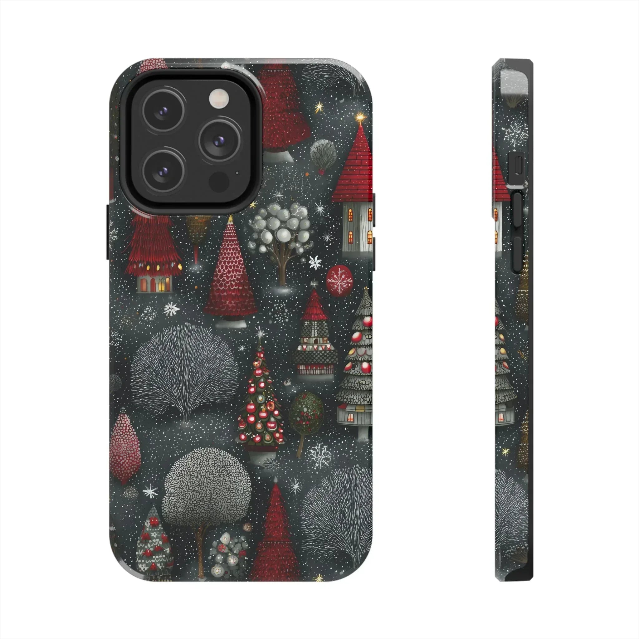 Frosted Fir Magic Phone Case for iPhone 11-17 - KARARMDESIGN