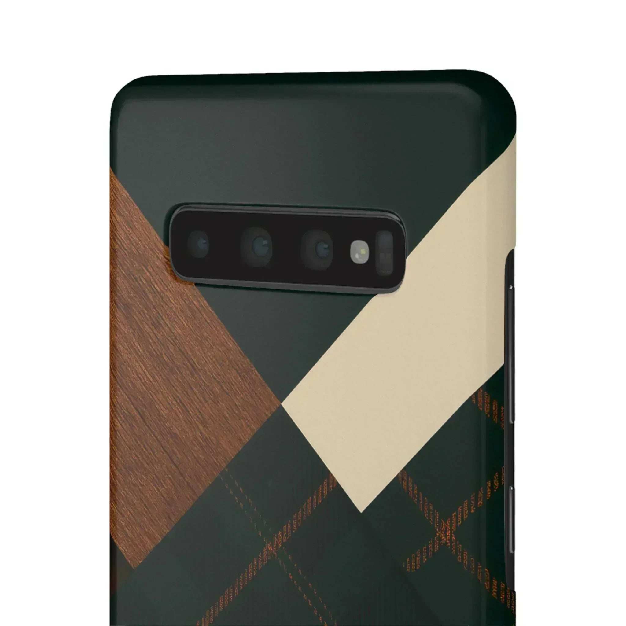 Rustic Green Phone Case for iPhone 8-16 and Galaxy S20-S24 - KARARMDESIGN