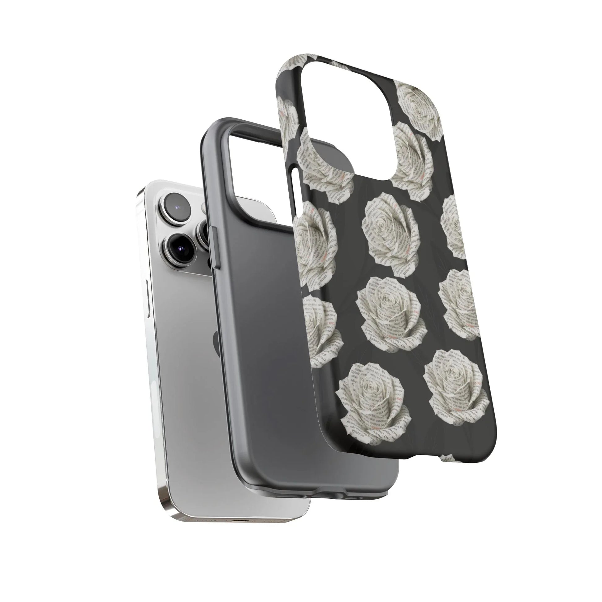 Silent Bloom Phone Case for iPhone 8-17 and Google Pixel 3-9 - KARARMDESIGN