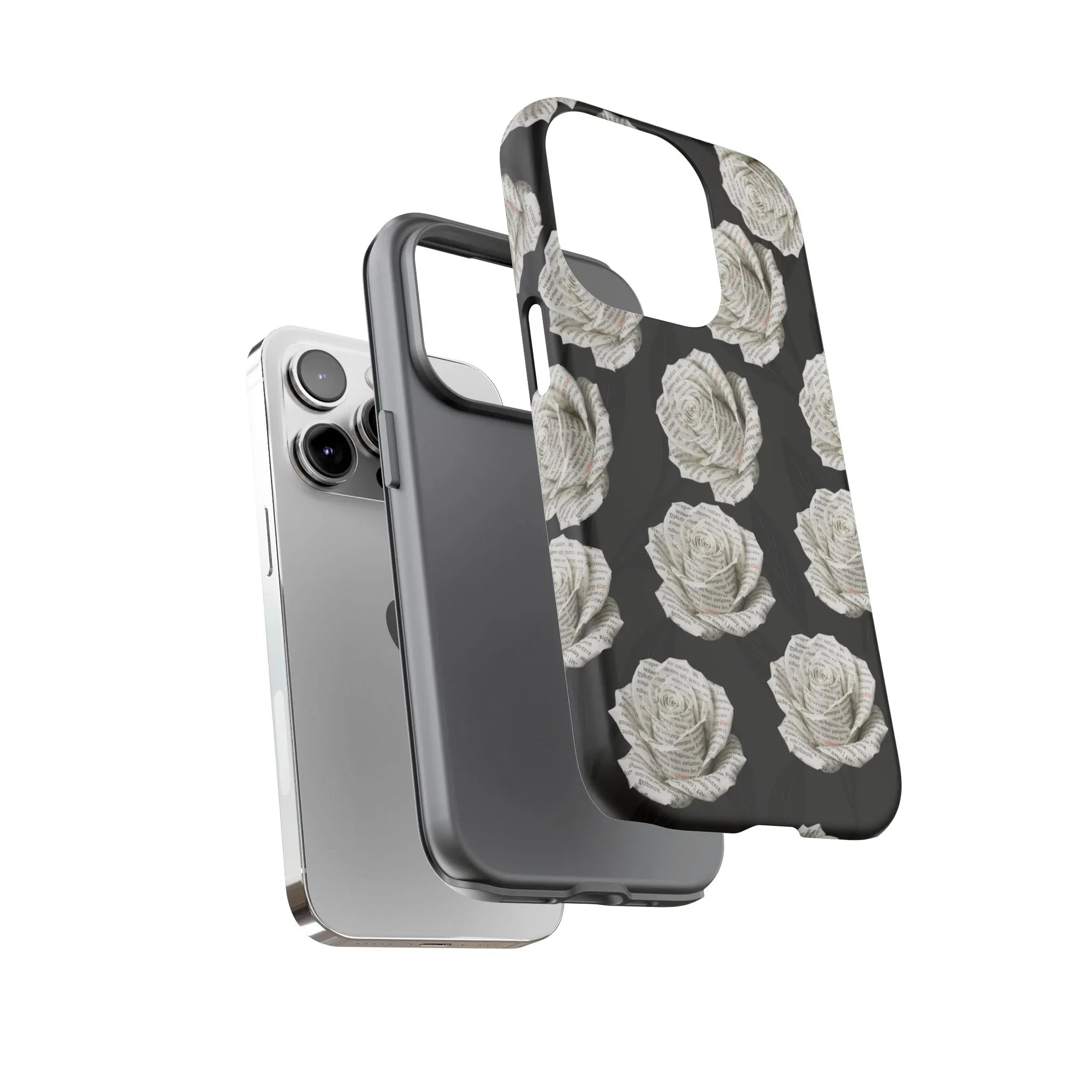 Silent Bloom Phone Case for iPhone 8-17 and Google Pixel 3-9 - KARARMDESIGN