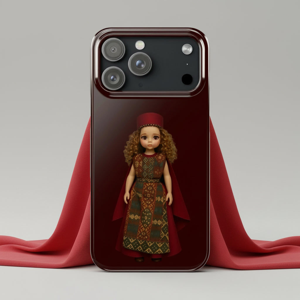 Armenian Doll Phone Case for iPhone 11-17 Models - KARARMDESIGN