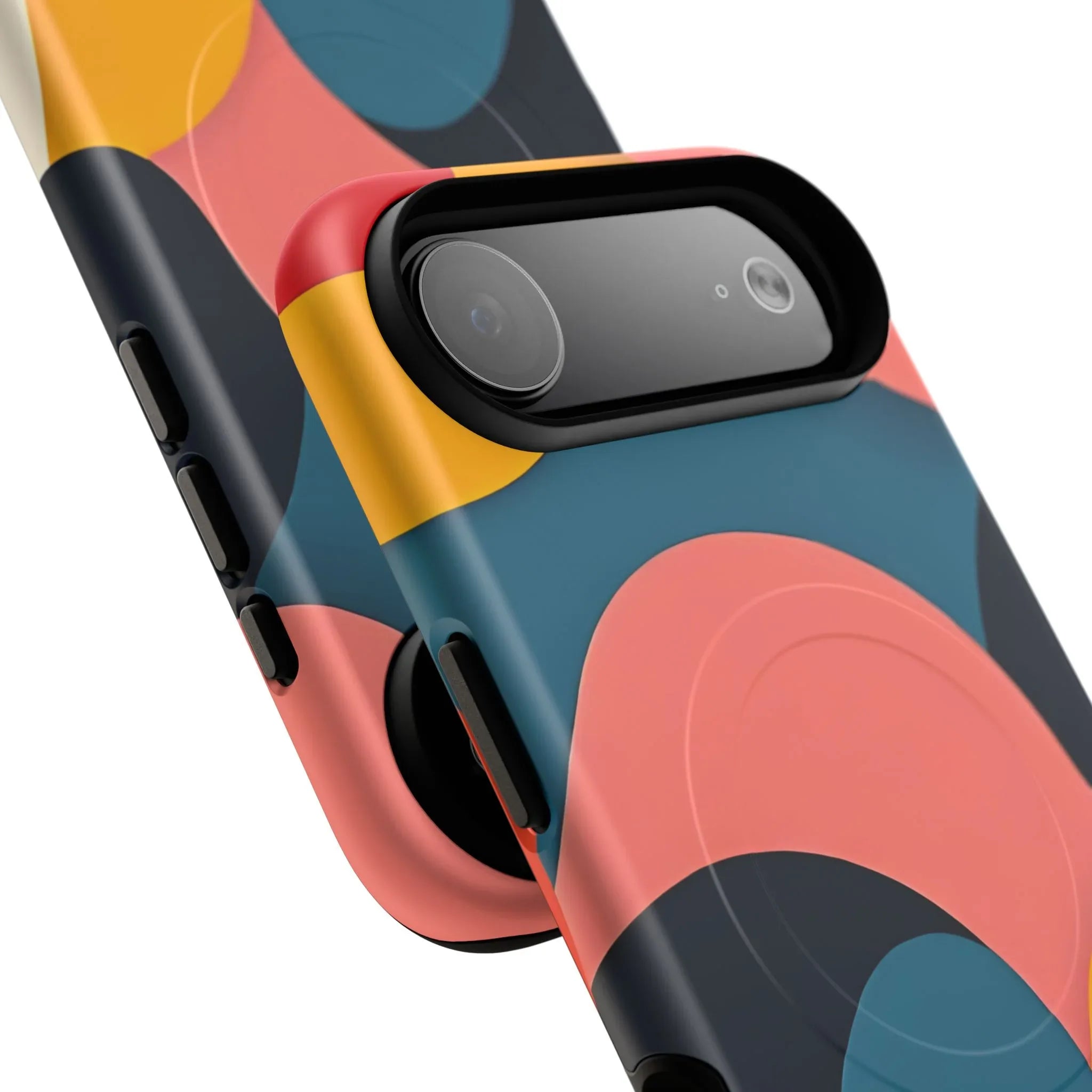 Colorful Abstract Art Phone Case for iPhone 13-17 - KARARMDESIGN