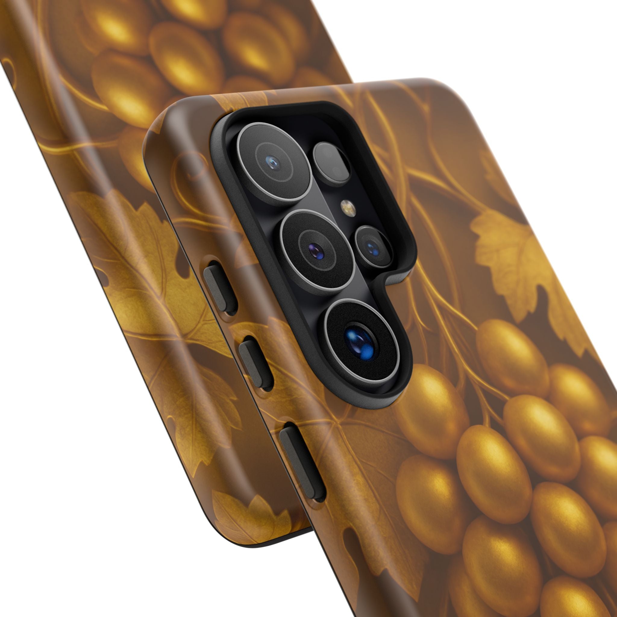 Golden Grapes Tough Phone Case for Samsung Galaxy S20–S26