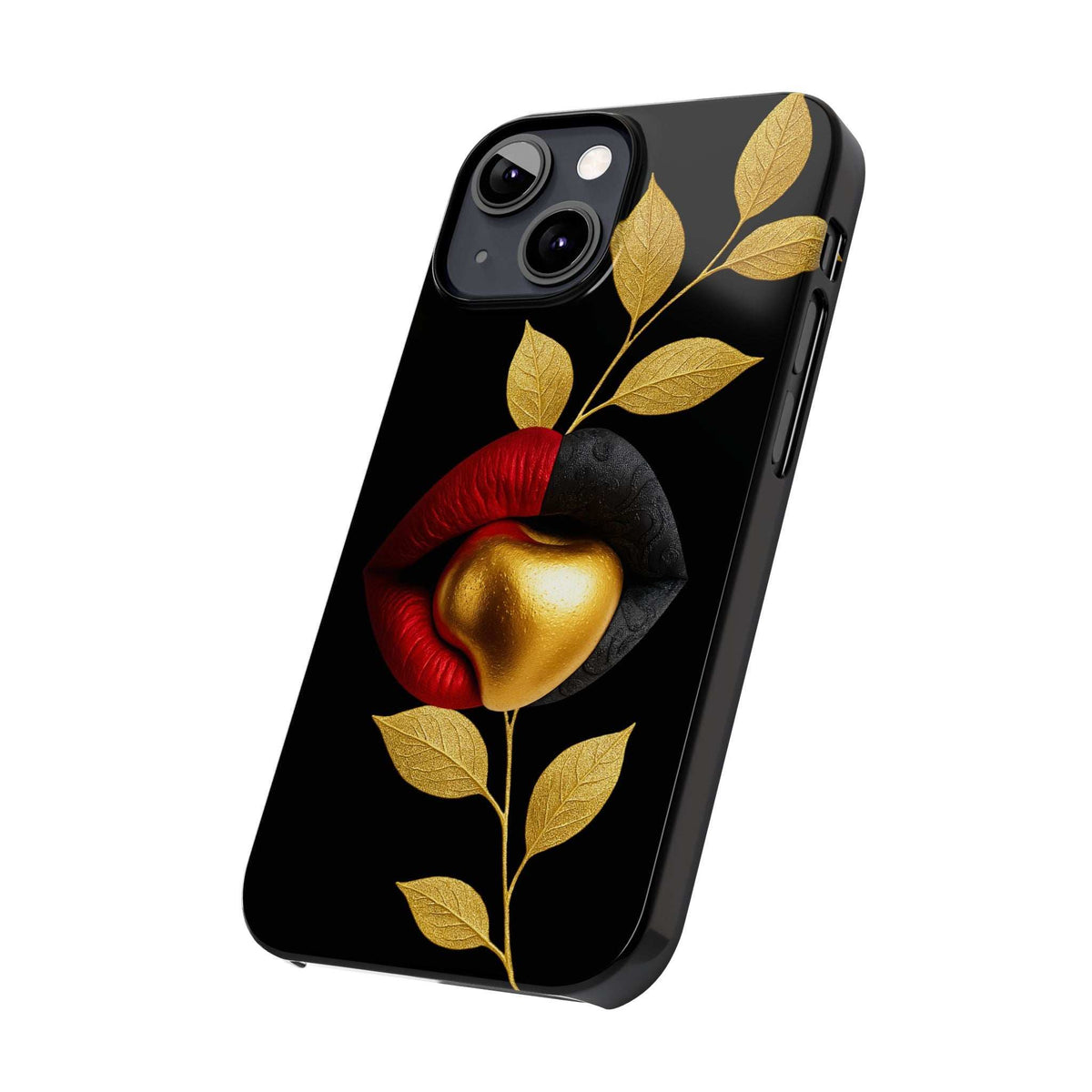 Gilded Expression Phone Case for iPhone 11-17