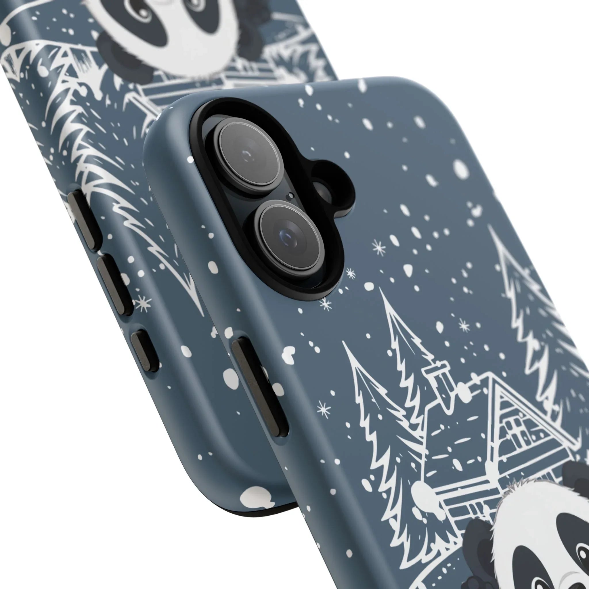 Cute Panda in a Winter Wonderland Phone Case for iPhone 8-17 - KARARMDESIGN
