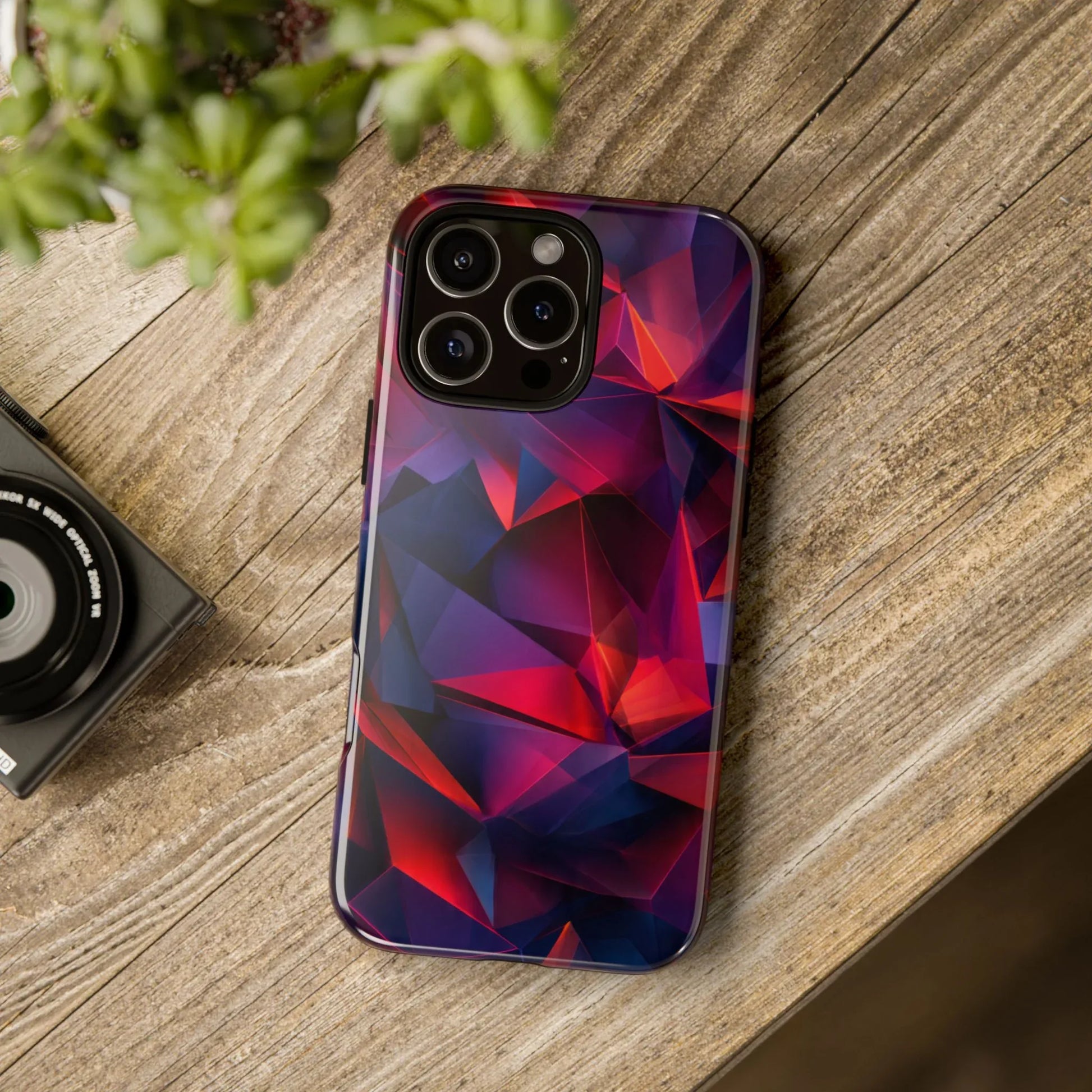 Crystalline Prism Phone Case for iPhone 8-17 and Google Pixel up to 9 - KARARMDESIGN