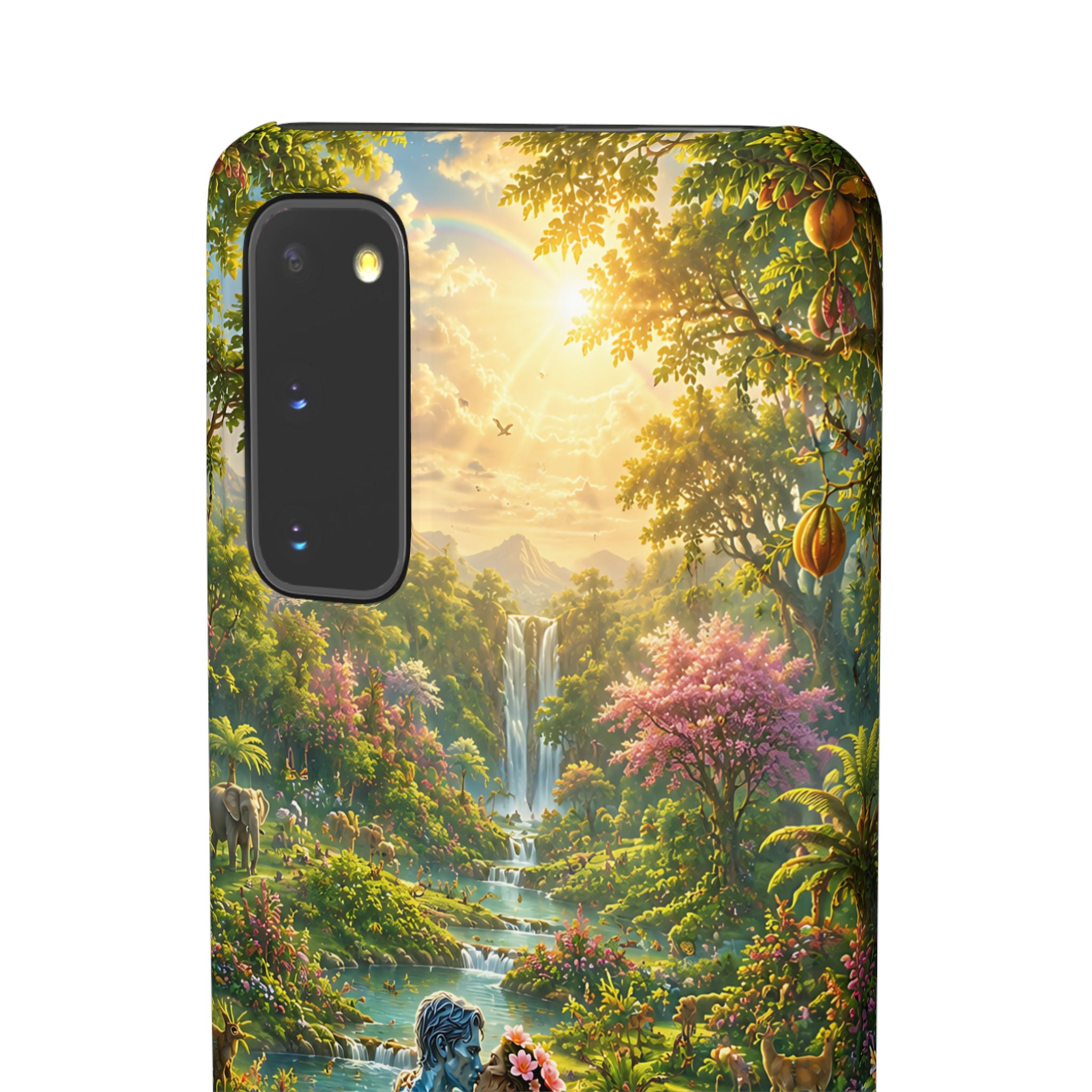 Eternal Eden Phone Case – iPhone 11–17 & Samsung Galaxy S20–S26