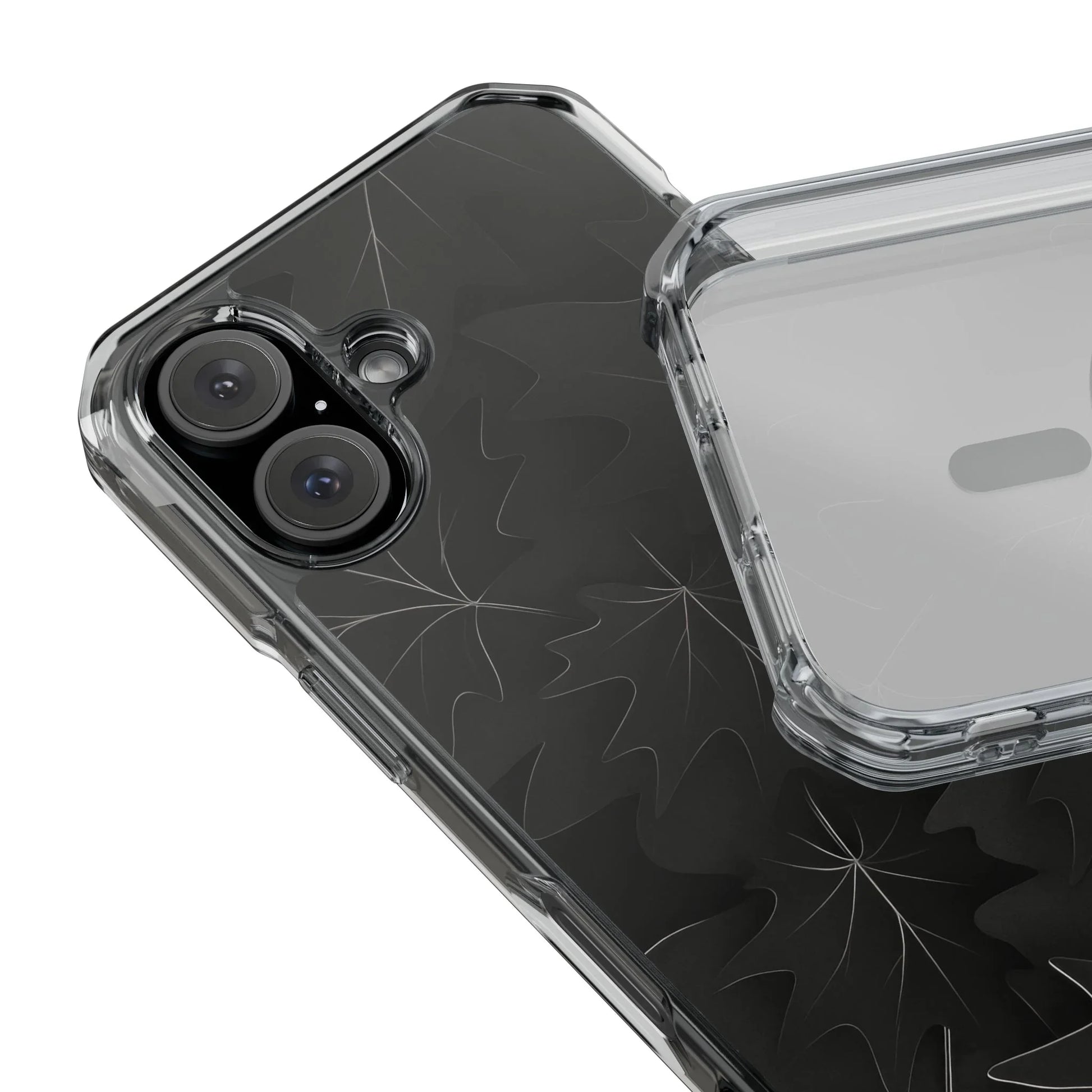 Botanical Noir Phone Case for iPhone 14-16 Models - KarArmDesign