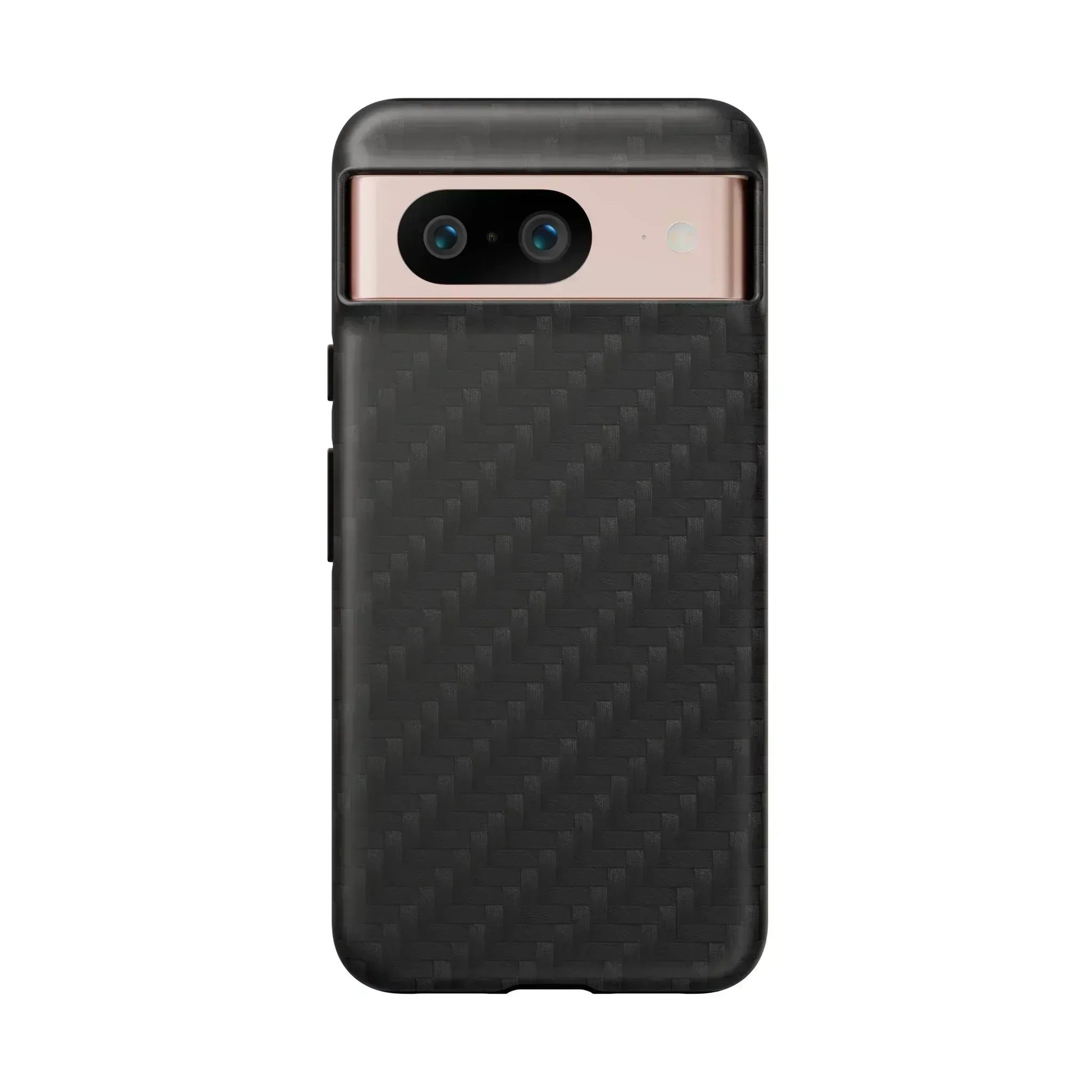 Black Carbon Phone Case for iPhone 8-16 and Google Pixel up to 9 - KARARMDESIGN
