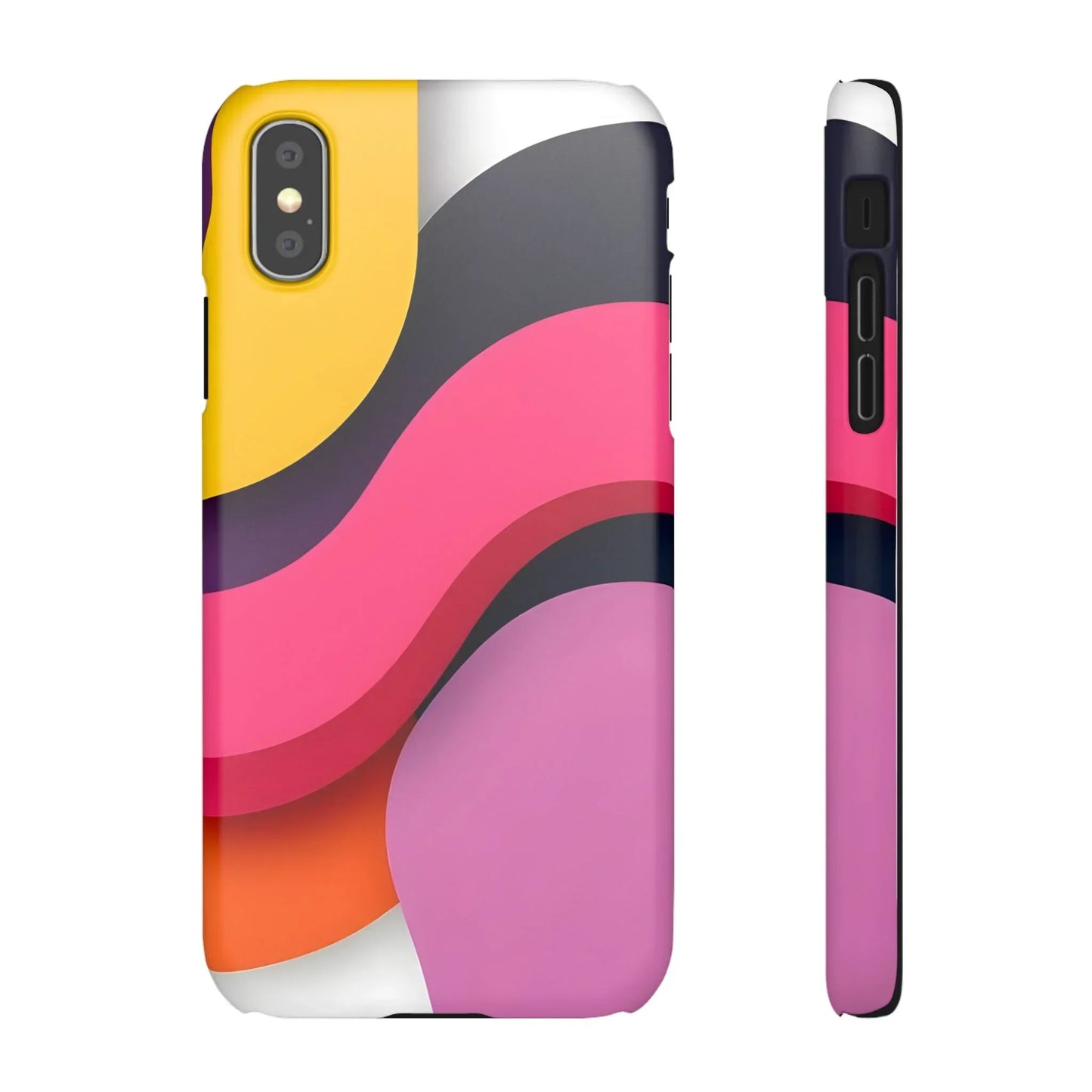 Abstract Phone Case for iPhone 7-16 and Samsung Galaxy S10-S25 Models - KarArmDesign