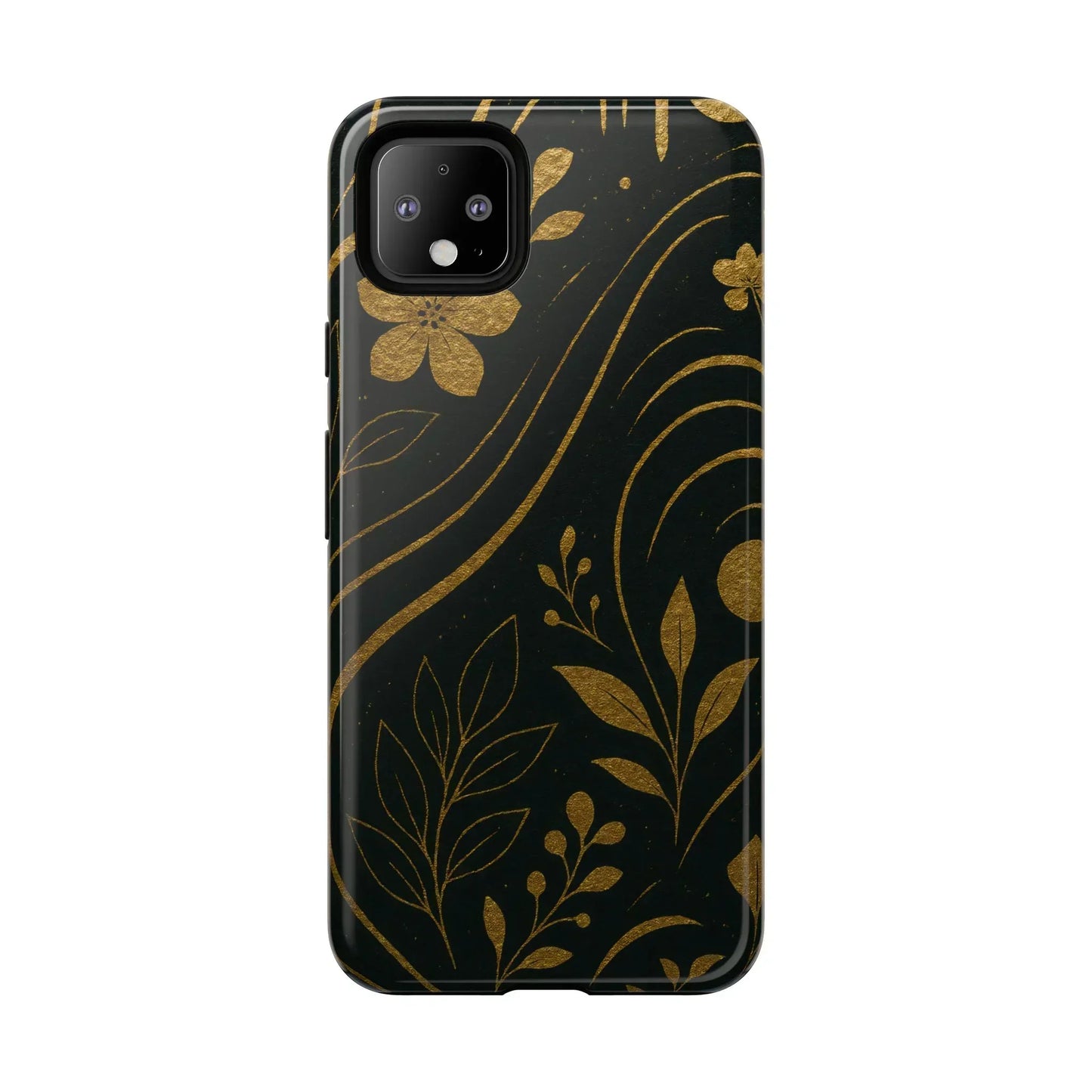 Foil Frenzy Abstract Gold Pattern Phone Case for Samsung Galaxy and Google Pixel - KarArmDesign