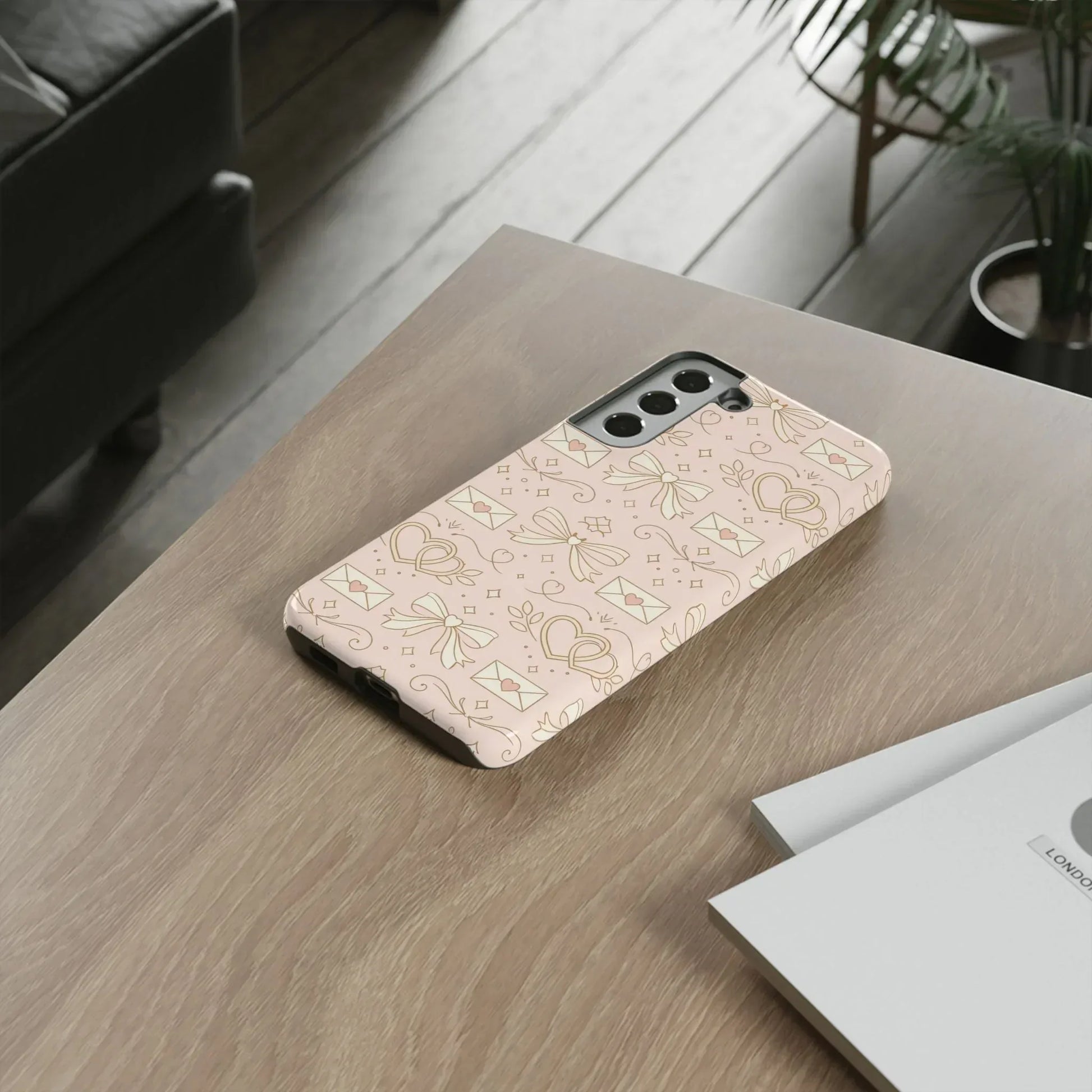 Sweet Romance Tough Phone Case for iPhone 11–17 & Galaxy S10–S25 - KARARMDESIGN