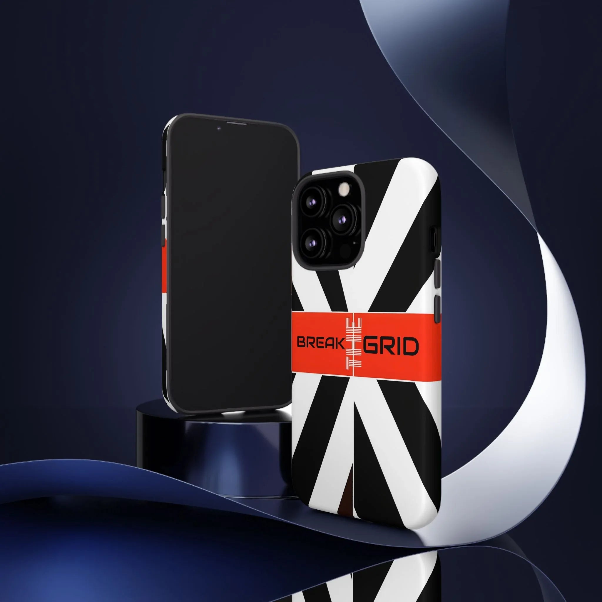 Break The Grid Phone Case for iPhone 11–16 and Galaxy S20–S25 - KARARMDESIGN