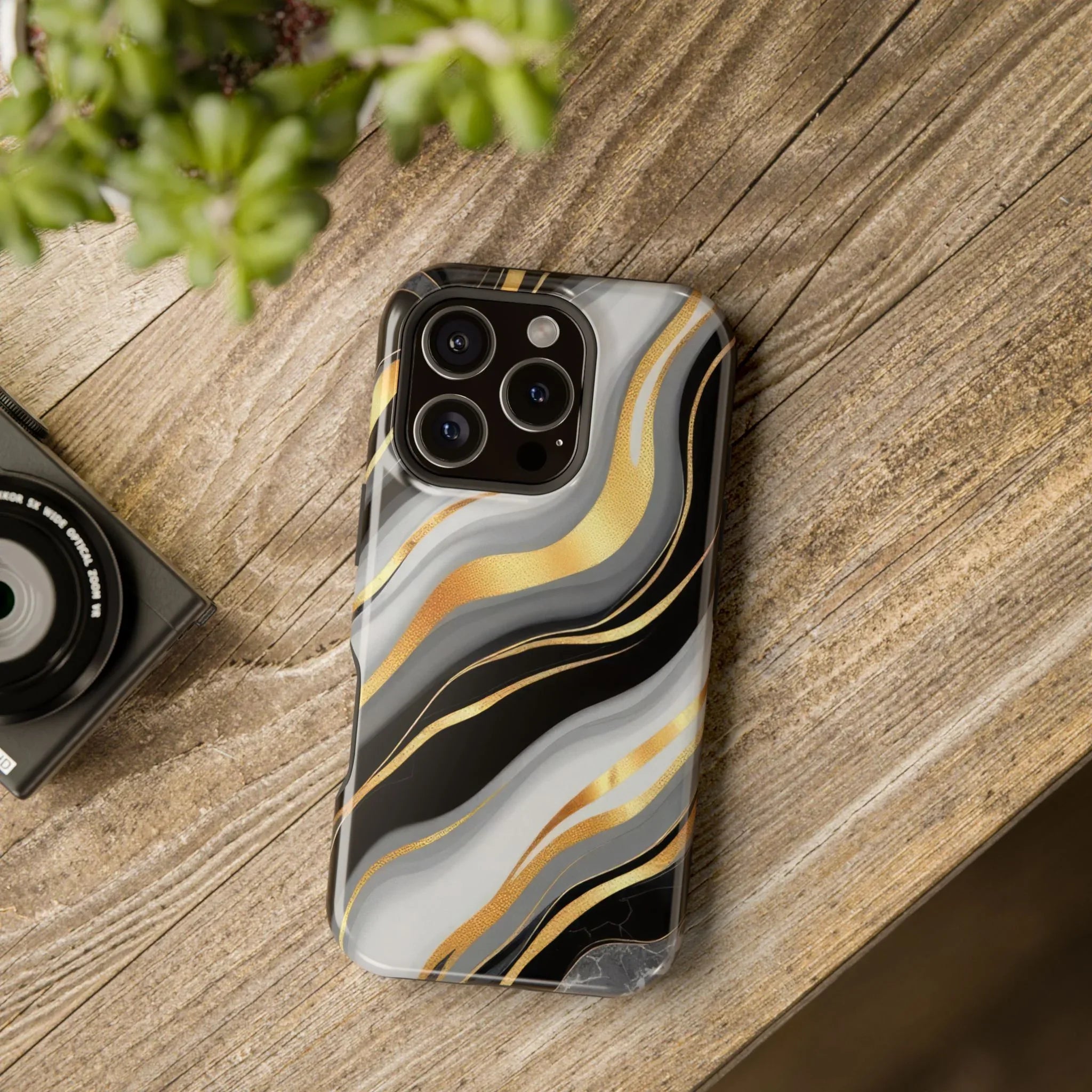 Modern Marble Flow Phone Case for iPhone 11-17 - KARARMDESIGN