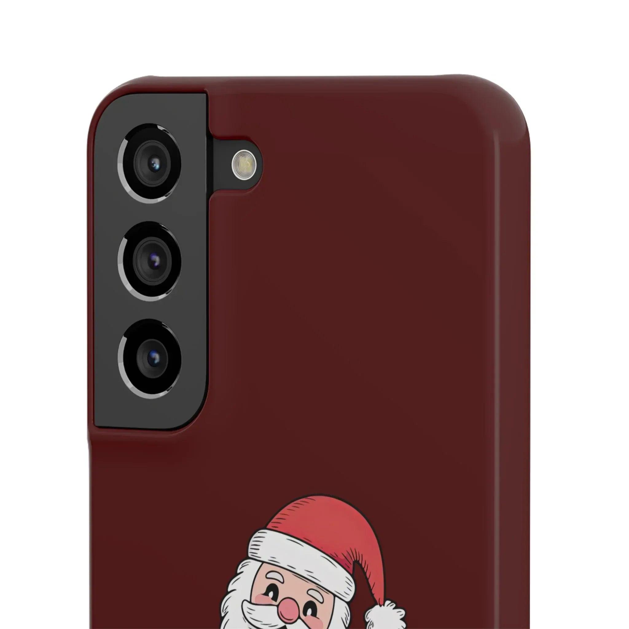 Crimson Claus Phone Case for iPhone 8-17 and Galaxy S20-S25 - KARARMDESIGN