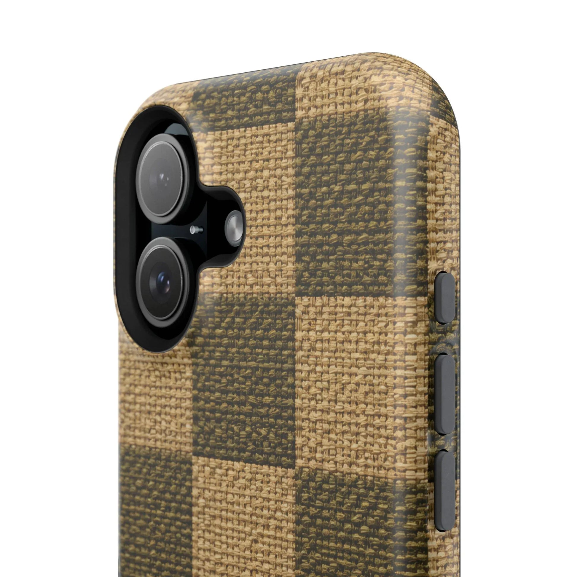 Rustic Woven Phone Case for iPhone 11-17 and Galaxy S21-S22 - KARARMDESIGN