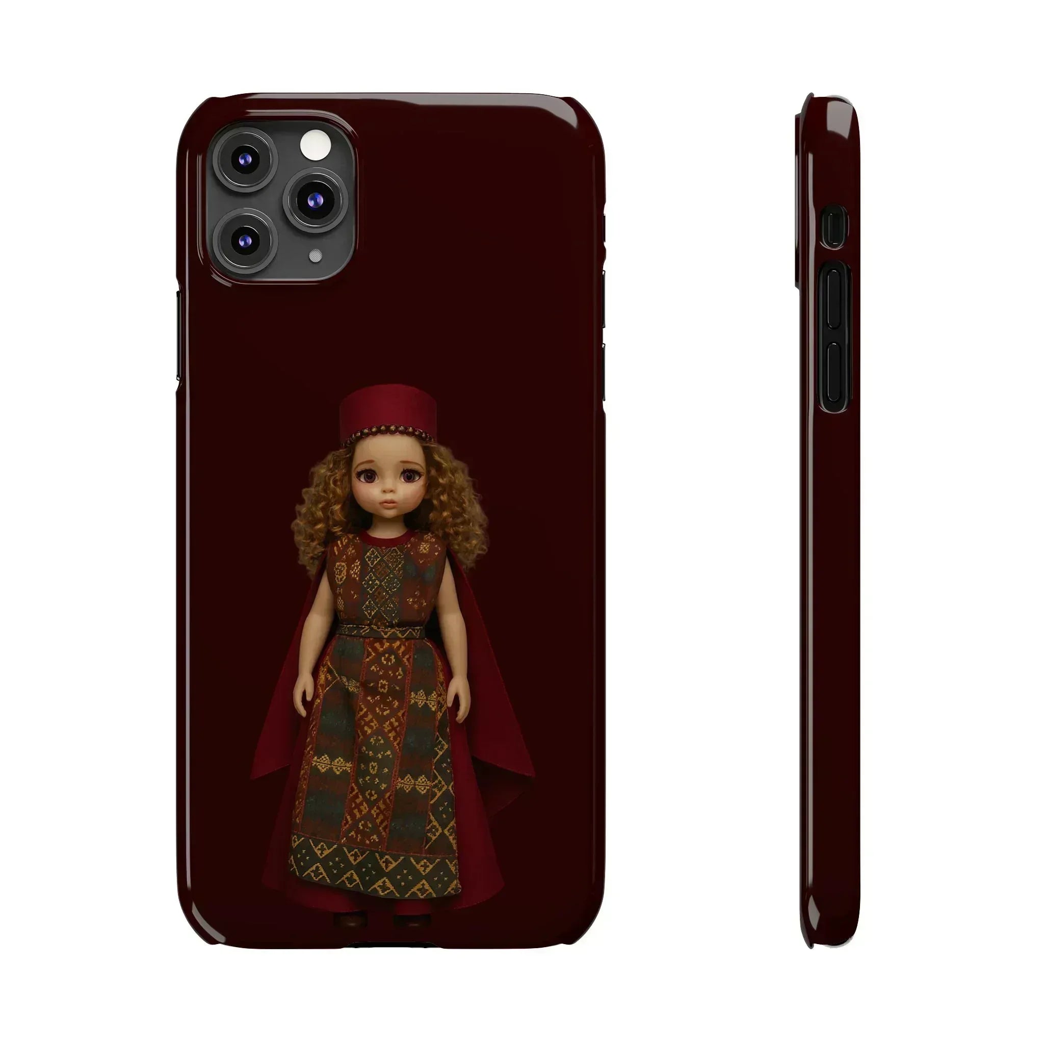 Armenian Doll Phone Case for iPhone 11-17 - KARARMDESIGN