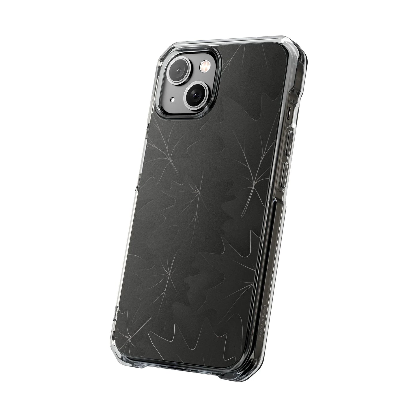 Botanical Noir Phone Case for iPhone 14-16 Models - KarArmDesign