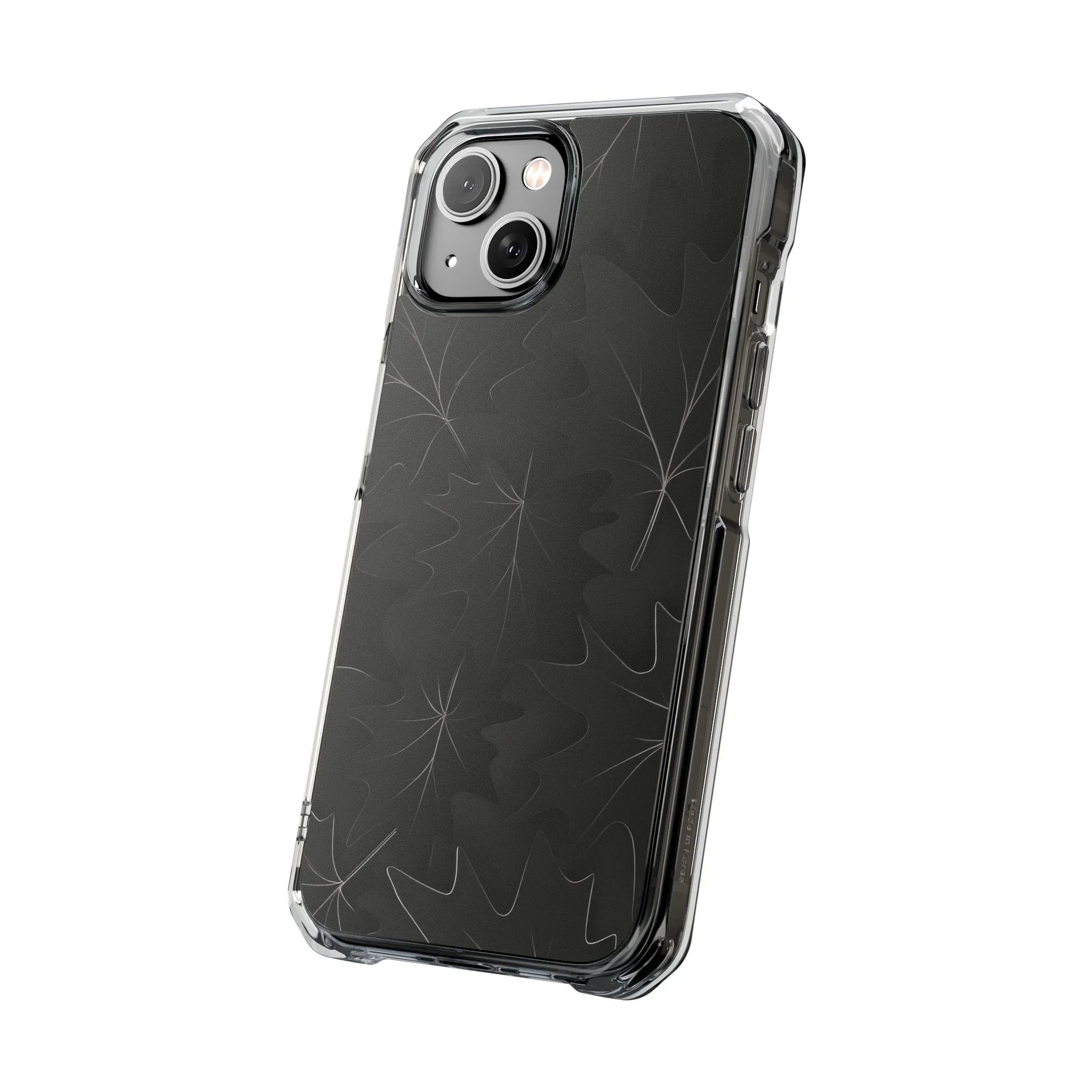Botanical Noir Phone Case for iPhone 14-16 Models - KarArmDesign