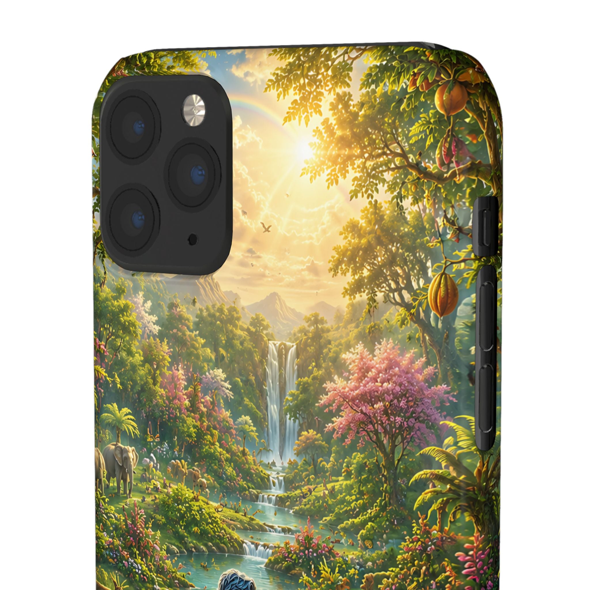 Eternal Eden Phone Case – iPhone 11–17 & Samsung Galaxy S20–S26