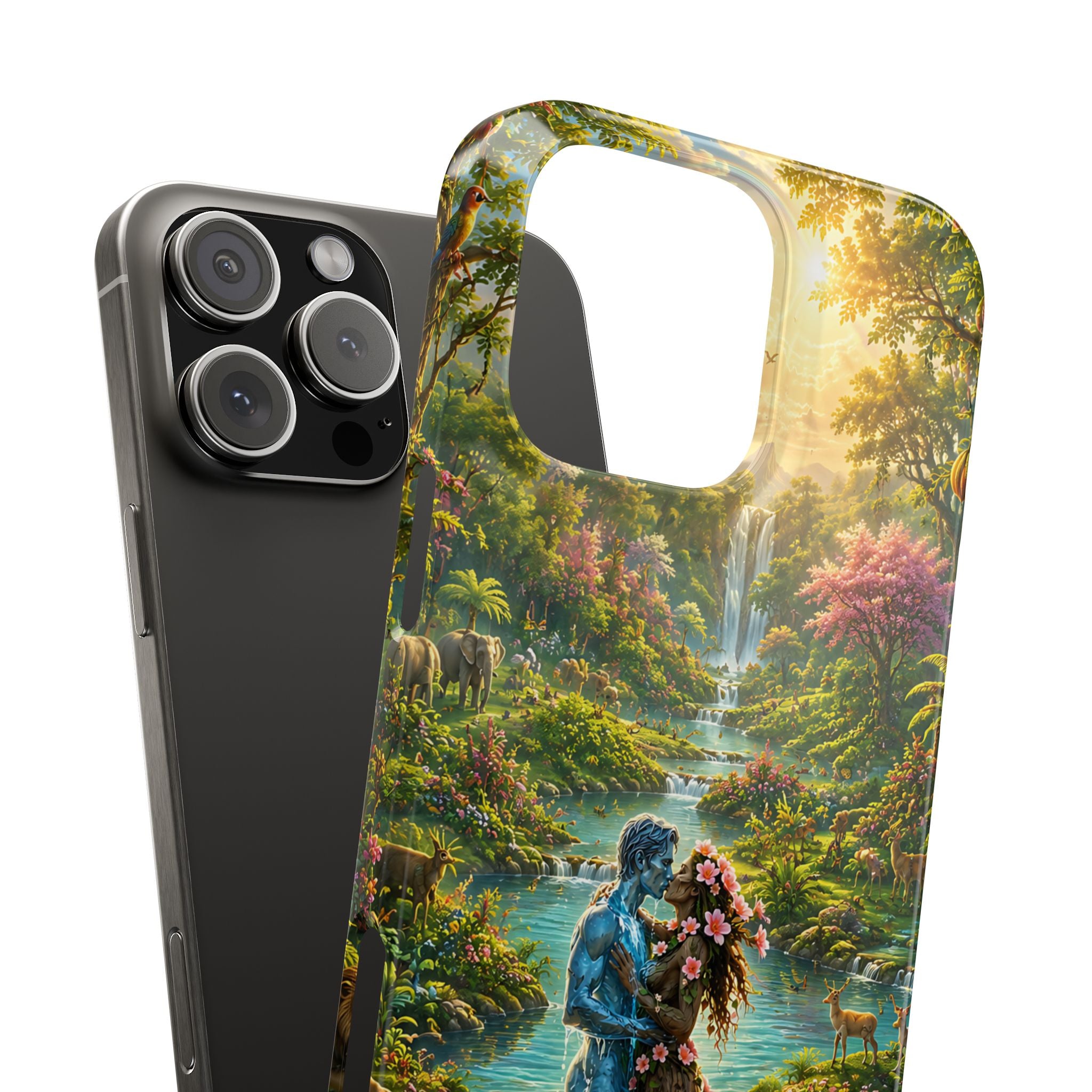 Eternal Eden Phone Case – iPhone 11–17 & Samsung Galaxy S20–S26