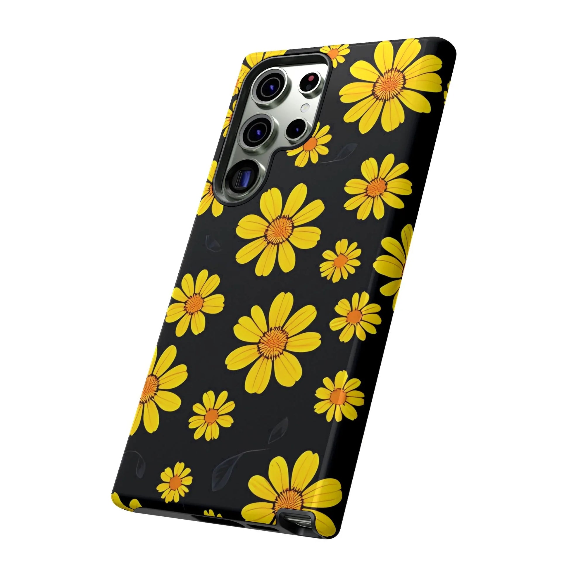 Elegant Floral Phone Case for Samsung Galaxy S20-S25 - KARARMDESIGN