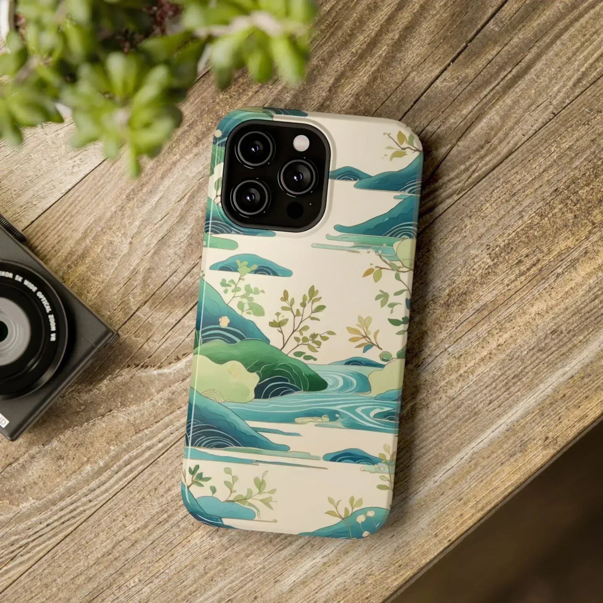Nature Landscape Phone Case for iPhone 12-16 and Galaxy S21-S22 - KARARMDESIGN
