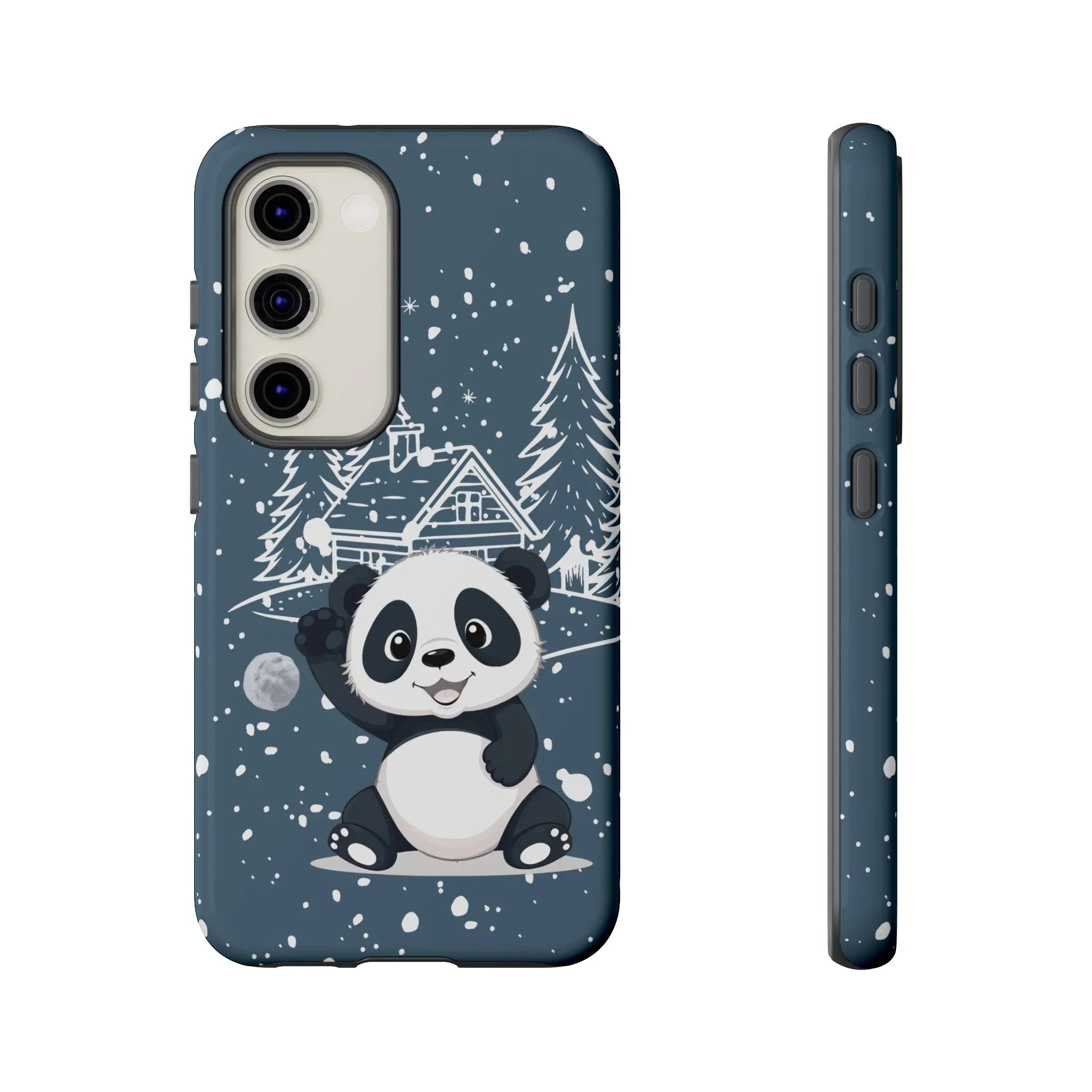 Cute Panda Phone Case for Samsung Galaxy and Google Pixel - KARARMDESIGN