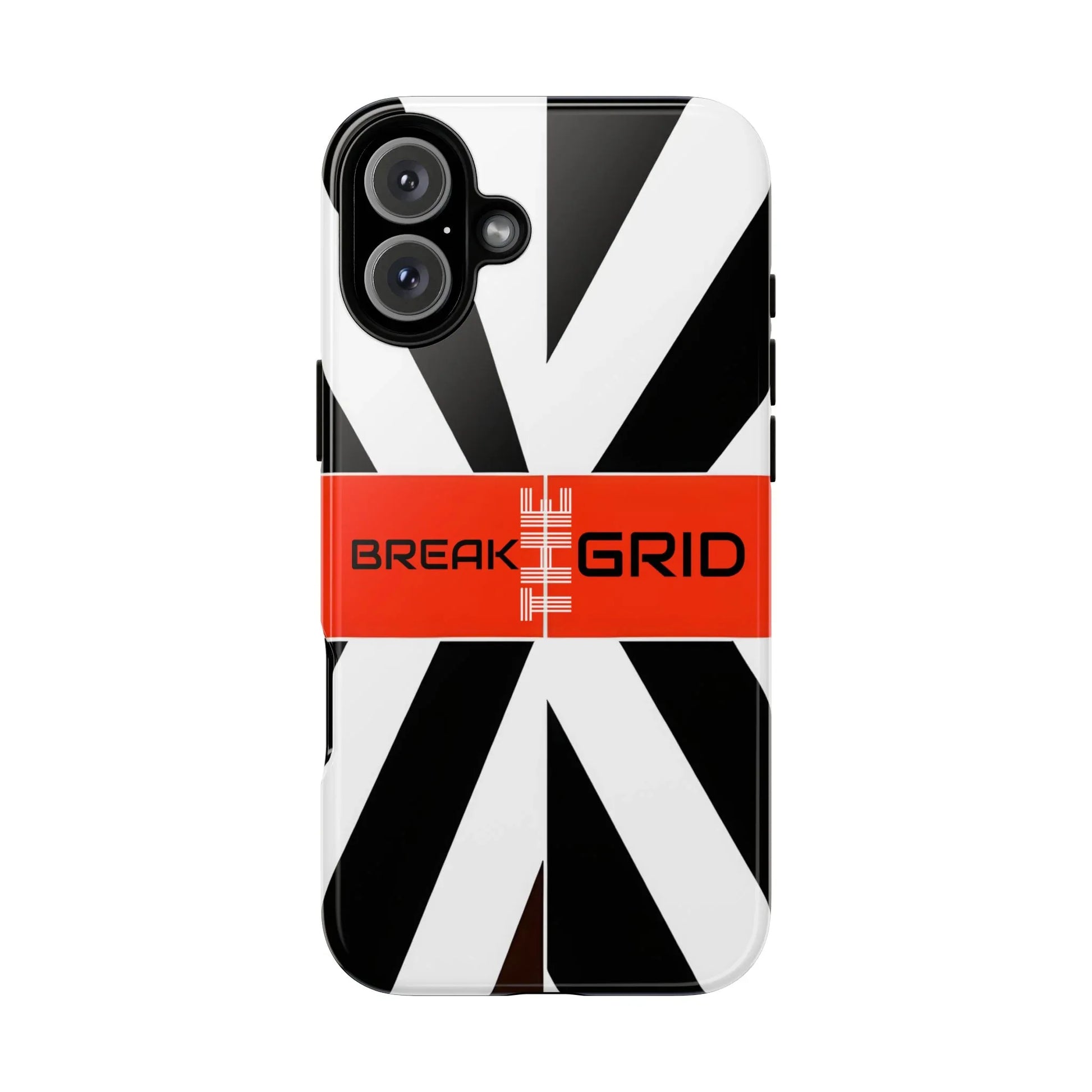 Break The Grid Phone Case for iPhone 11–16 and Galaxy S20–S25 - KARARMDESIGN