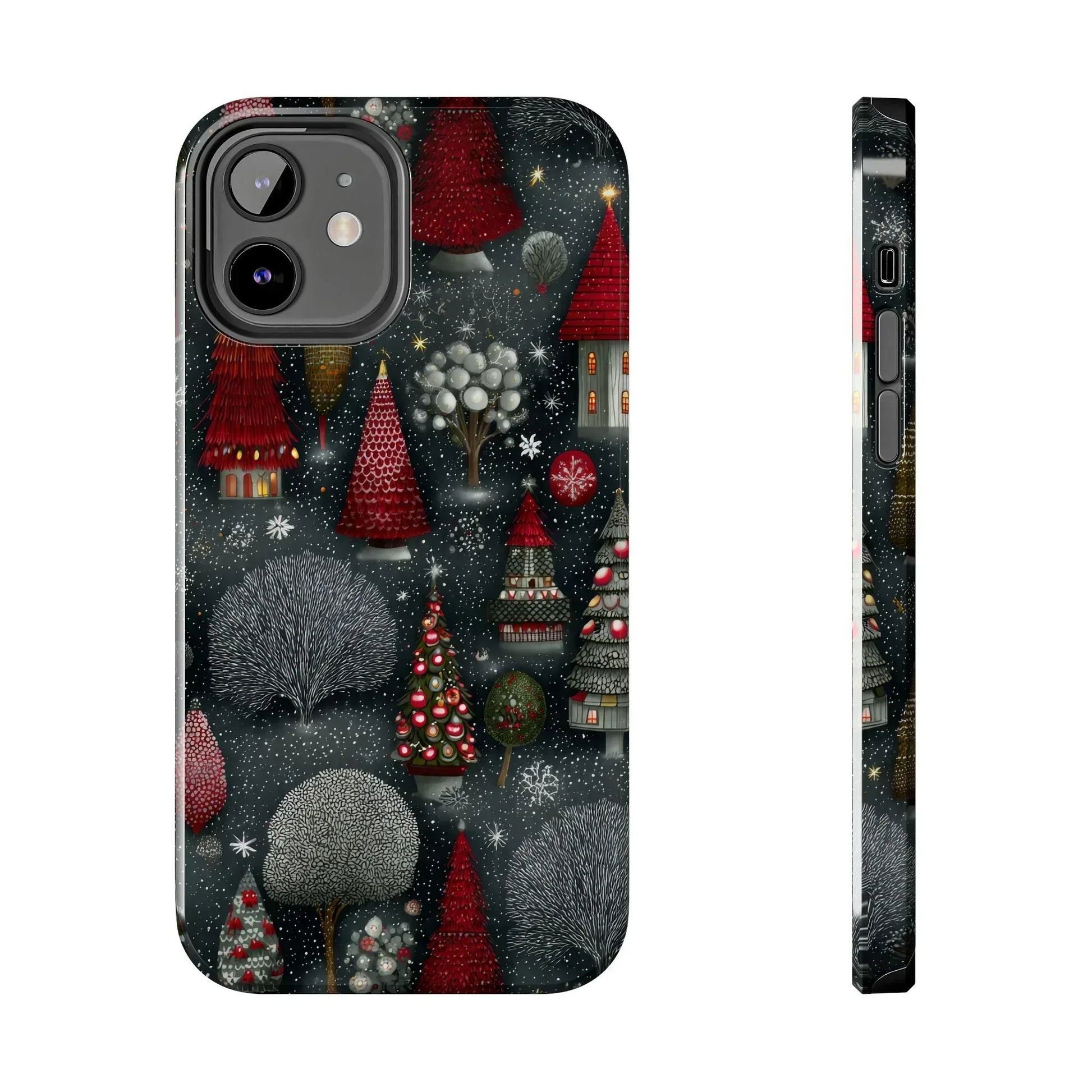 Frosted Fir Magic Phone Case for iPhone 11-17 - KARARMDESIGN