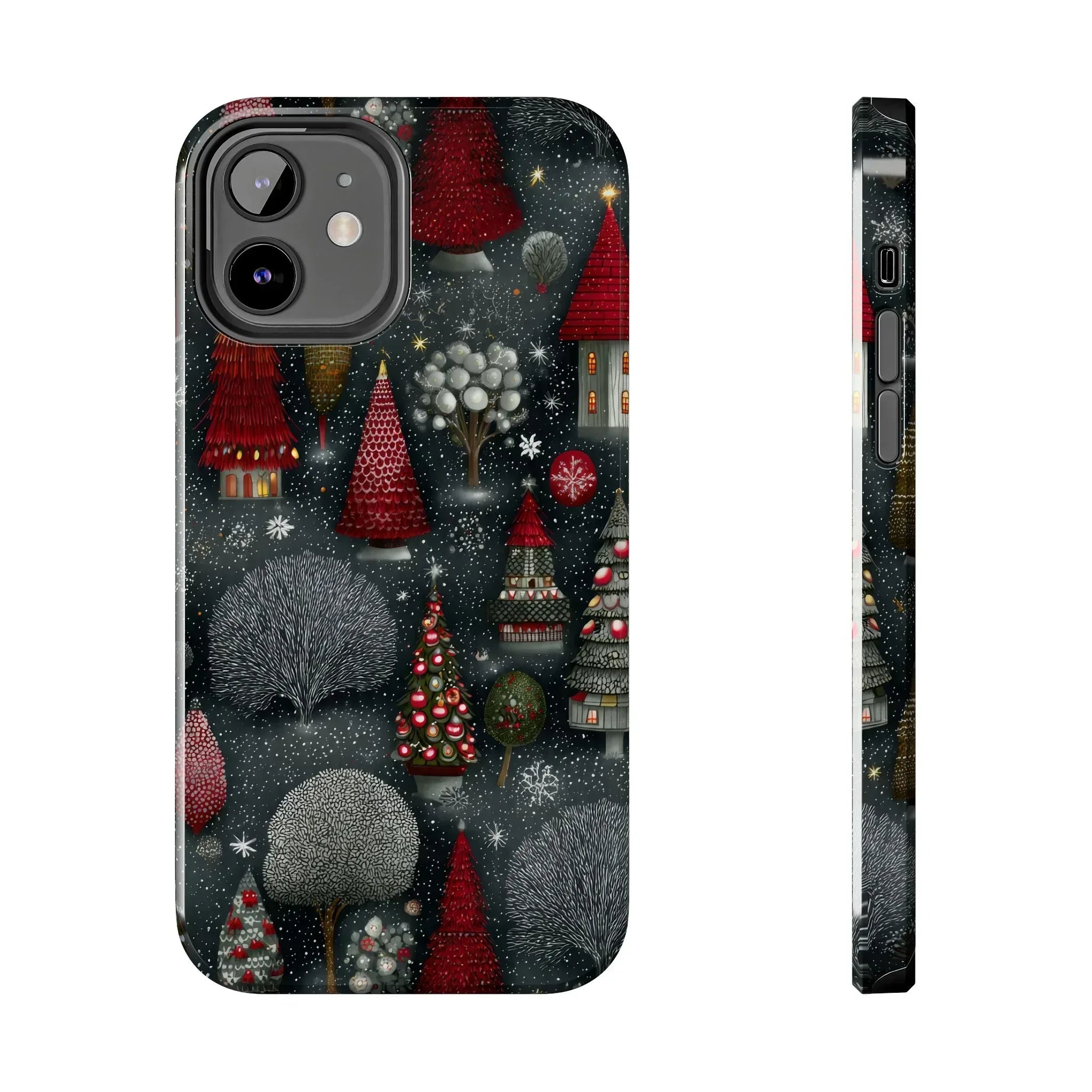 Frosted Fir Magic Phone Case for iPhone 11-17 - KARARMDESIGN