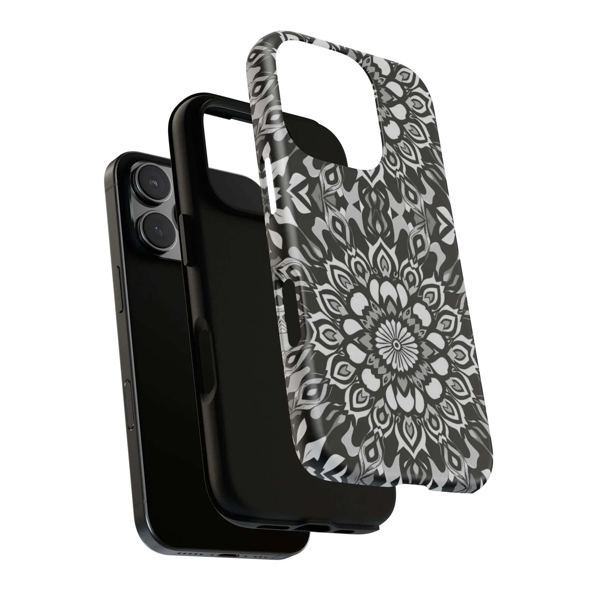 Mandala Phone Case for iPhone and Galaxy - KARARMDESIGN