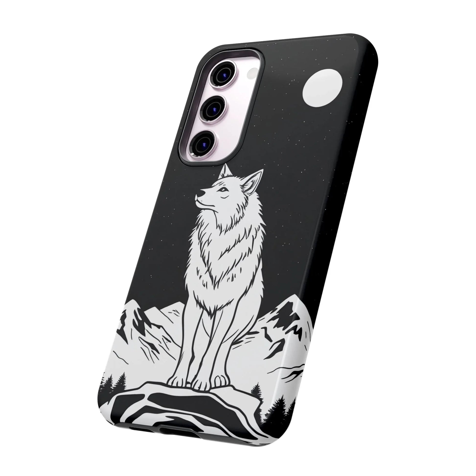 Majestic Wolf Phone Case for iPhone and Galaxy - KARARMDESIGN