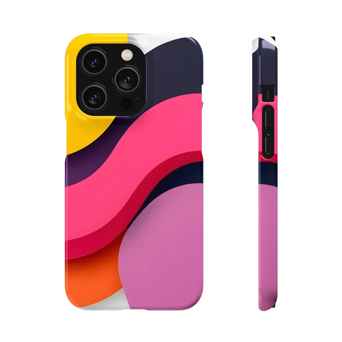 Abstract Phone Case for iPhone 7-16 and Samsung Galaxy S10-S25 Models - KarArmDesign