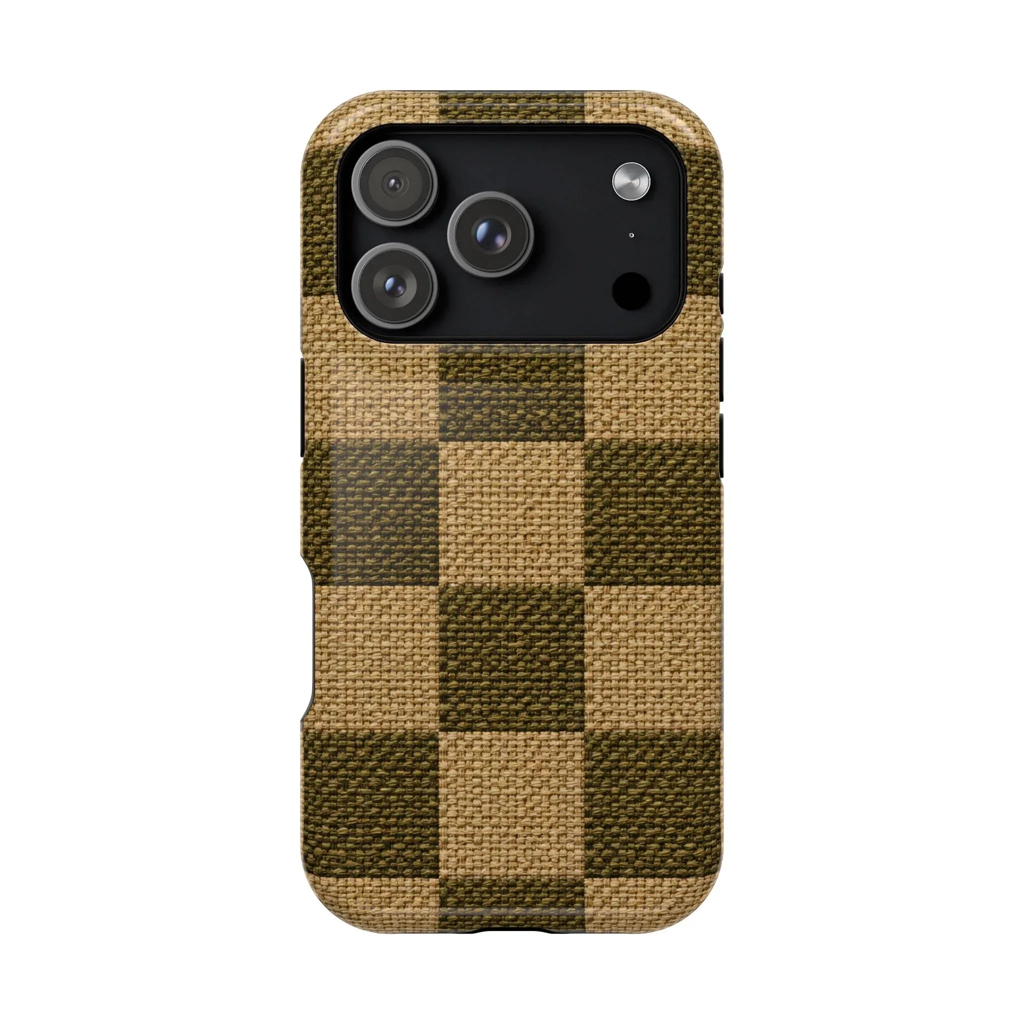 Rustic Woven Phone Case for iPhone 11-17 and Galaxy S21-S22 - KARARMDESIGN