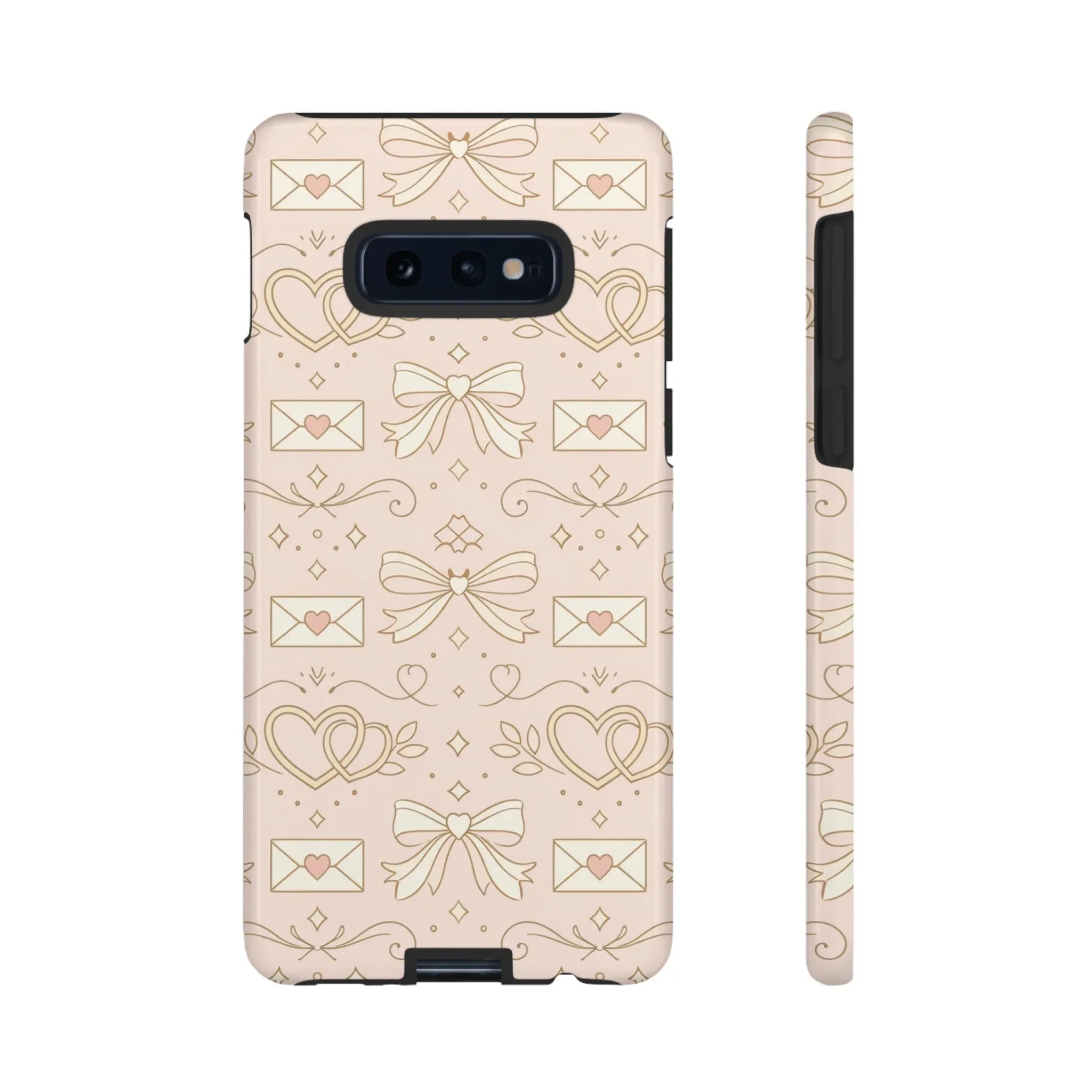 Sweet Romance Tough Phone Case for iPhone 11–17 & Galaxy S10–S25 - KARARMDESIGN