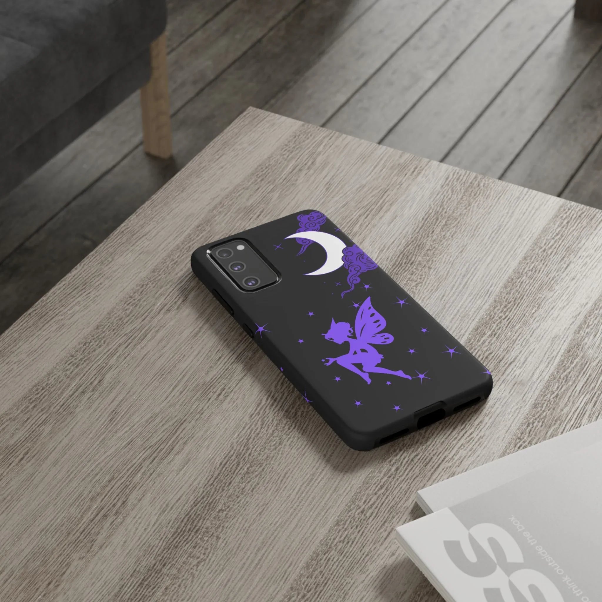 Moonlit Fairy Phone Case for iPhone 8-16 and Galaxy S10-S23 - KARARMDESIGN
