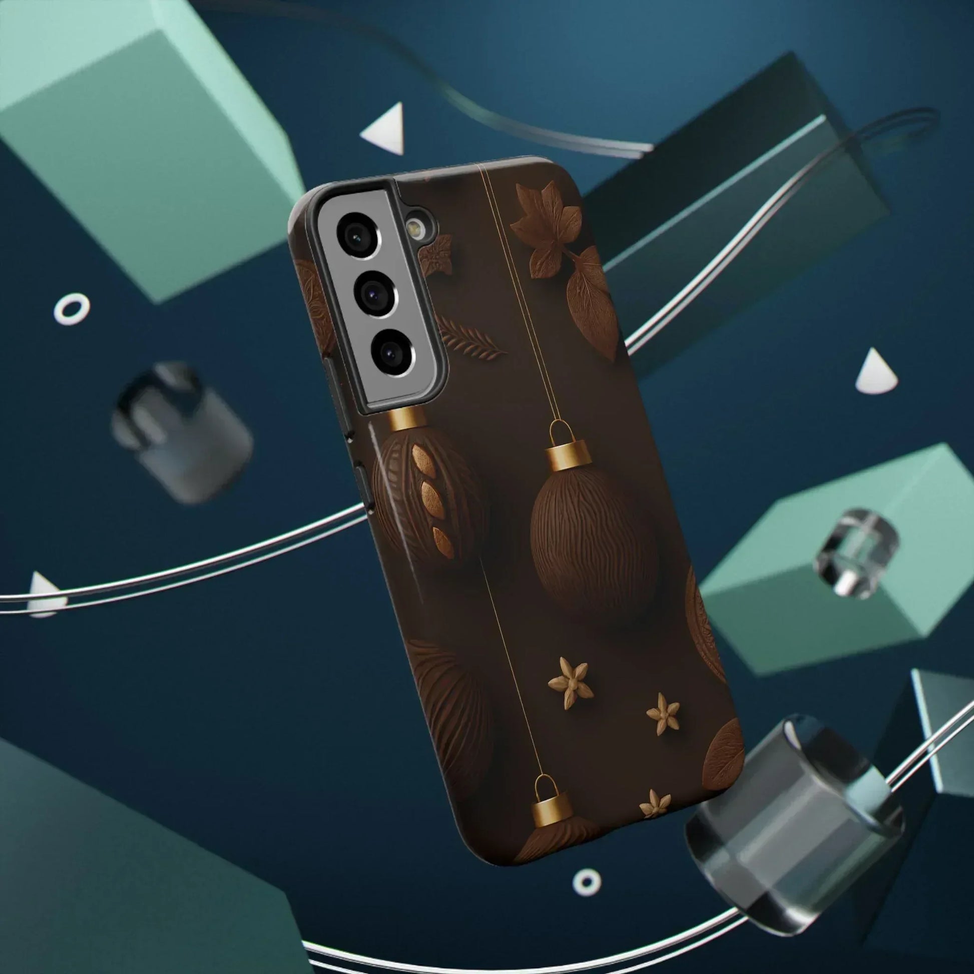 Chocolate Ornaments Phone Case for iPhone 11-17 and Galaxy S21-S22 - KARARMDESIGN