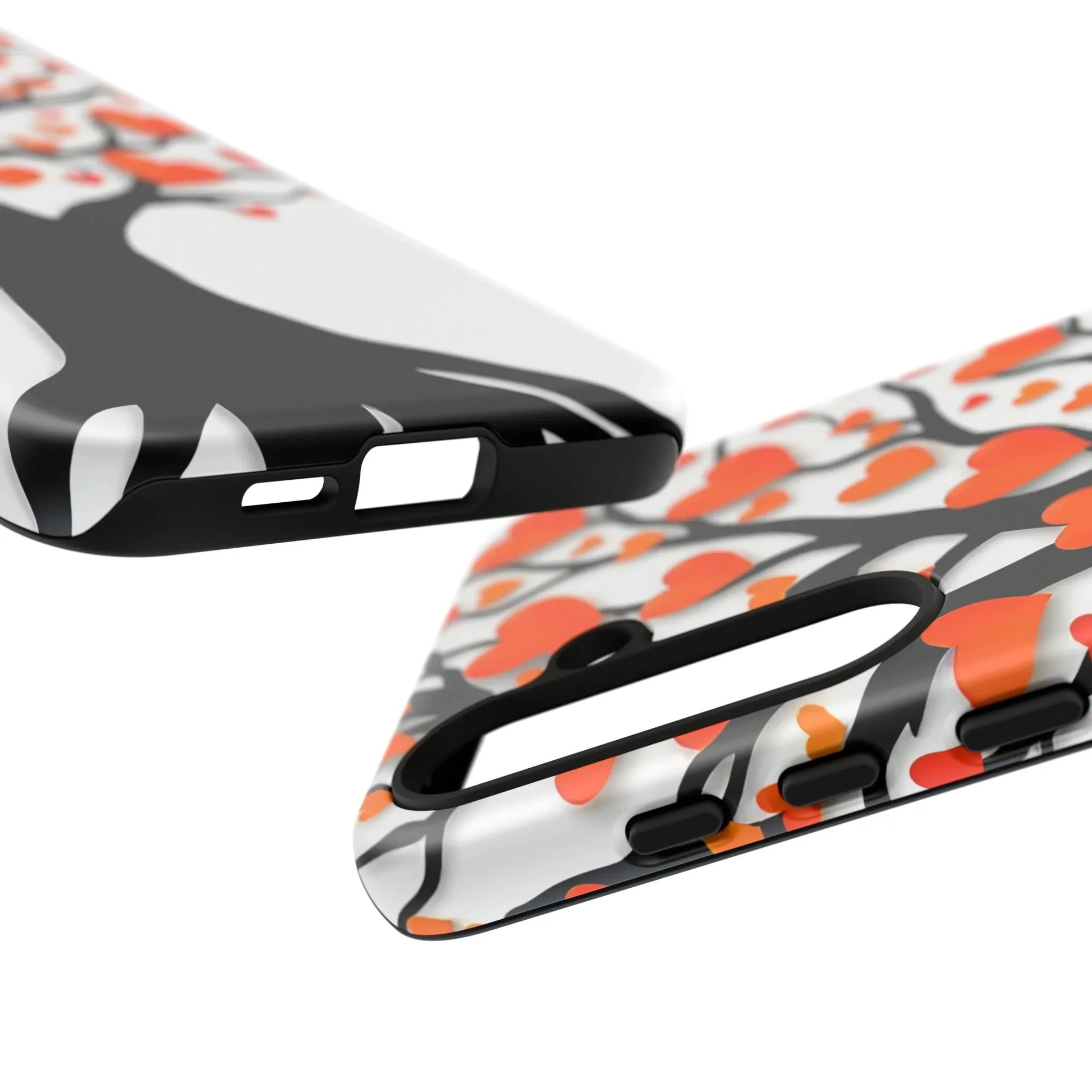 Heart Design Phone Case for iPhone 11–17 and Galaxy S20–S25 - KARARMDESIGN