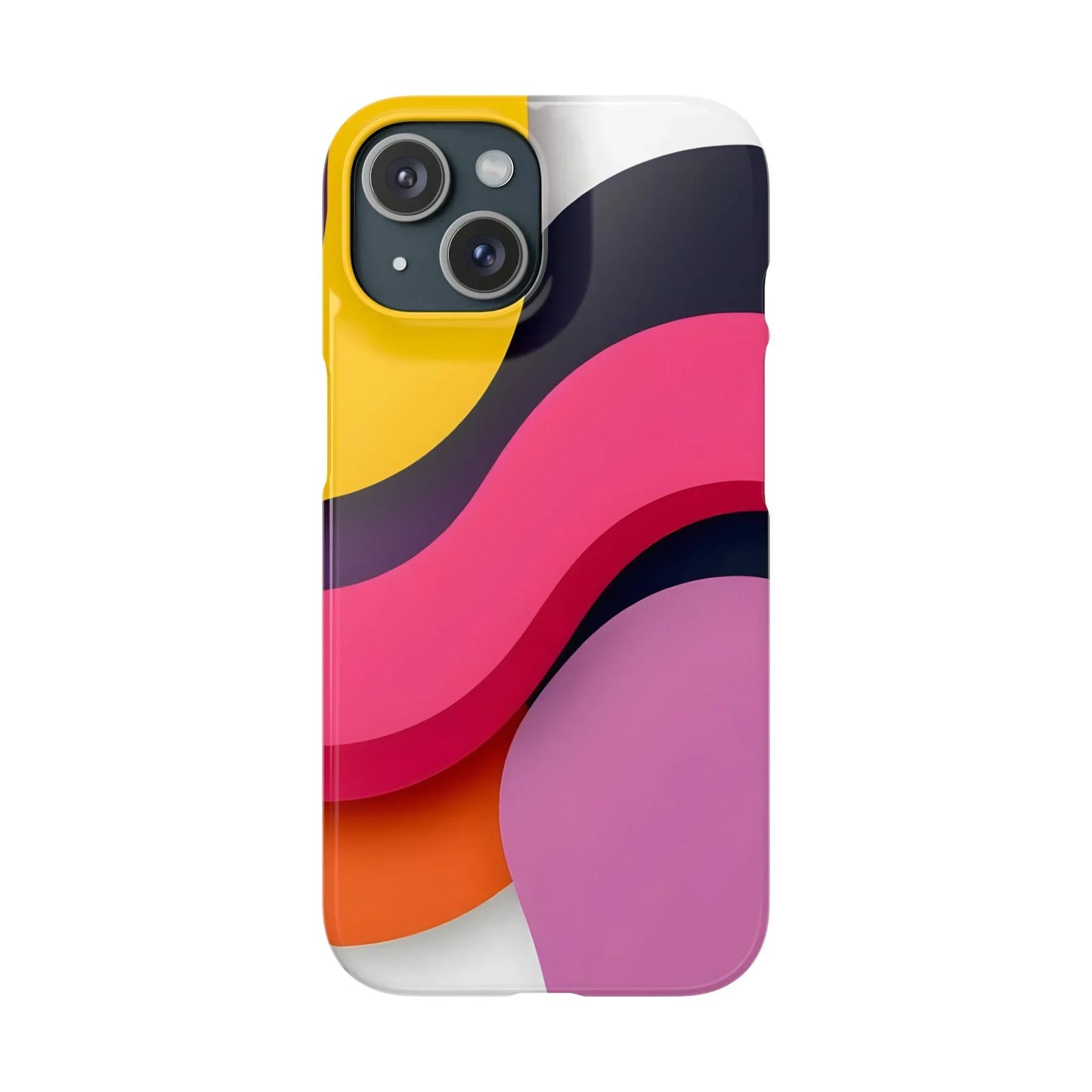 Abstract Phone Case for iPhone 7-16 and Samsung Galaxy S10-S25 Models - KarArmDesign