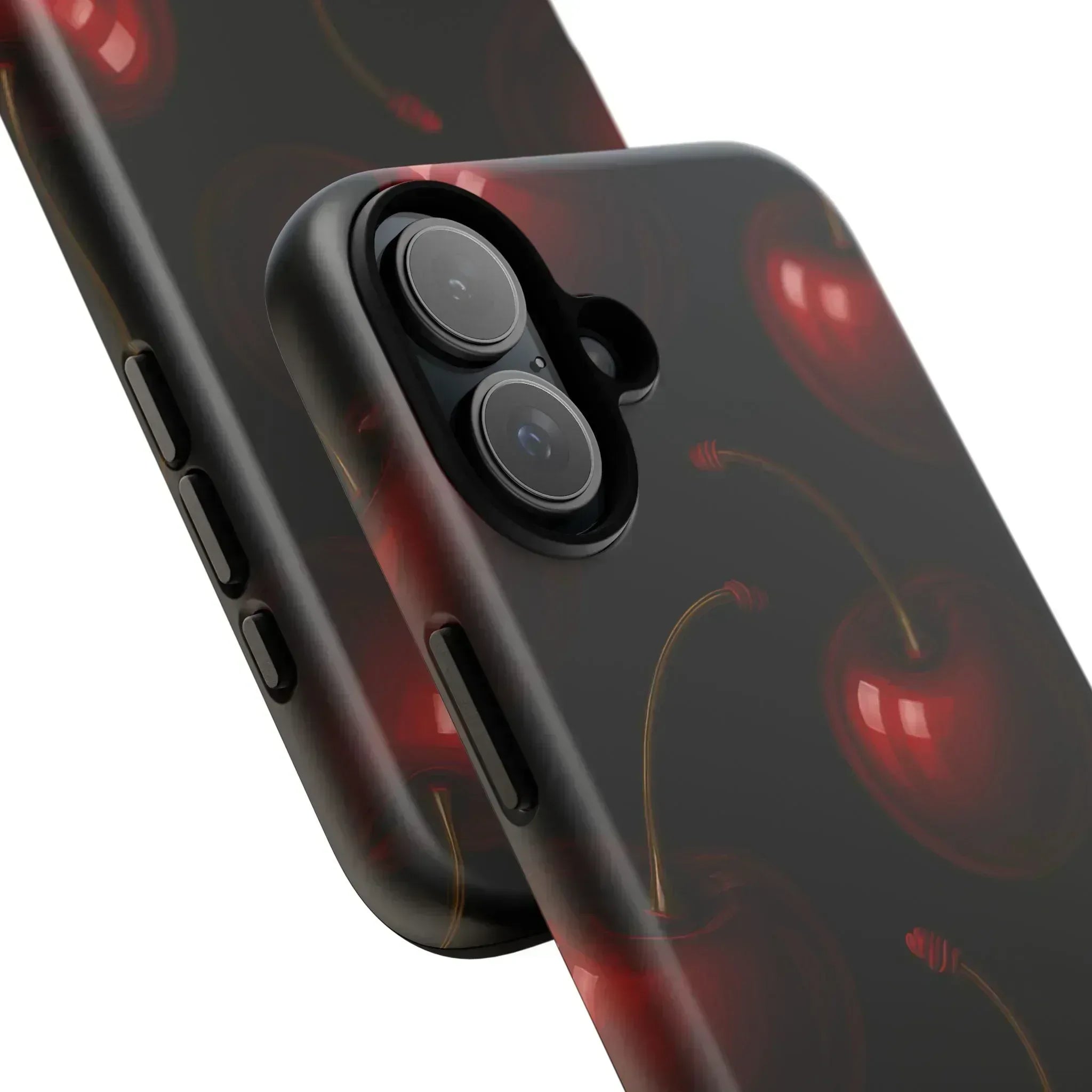 Cherry Phone Case for iPhone X-16 and Galaxy S20-S25 - KARARMDESIGN
