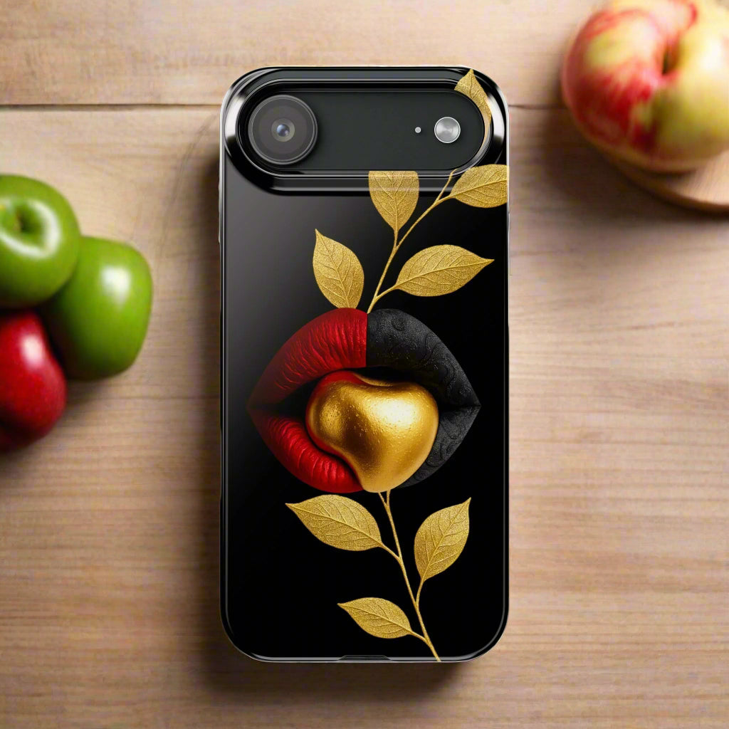 Gilded Expression Phone Case for iPhone 7-17 Models - KARARMDESIGN