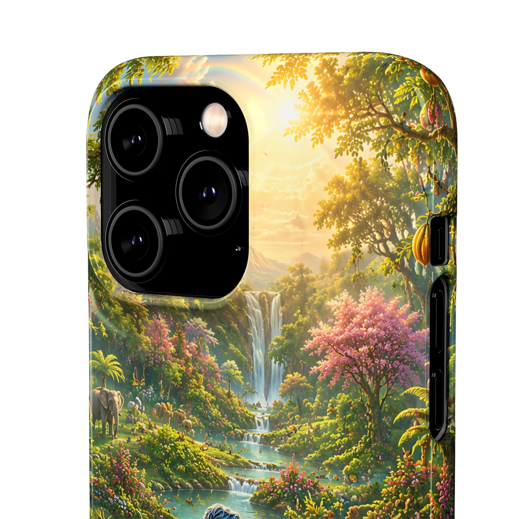 Eternal Eden Phone Case – iPhone 11–17 & Samsung Galaxy S20–S26