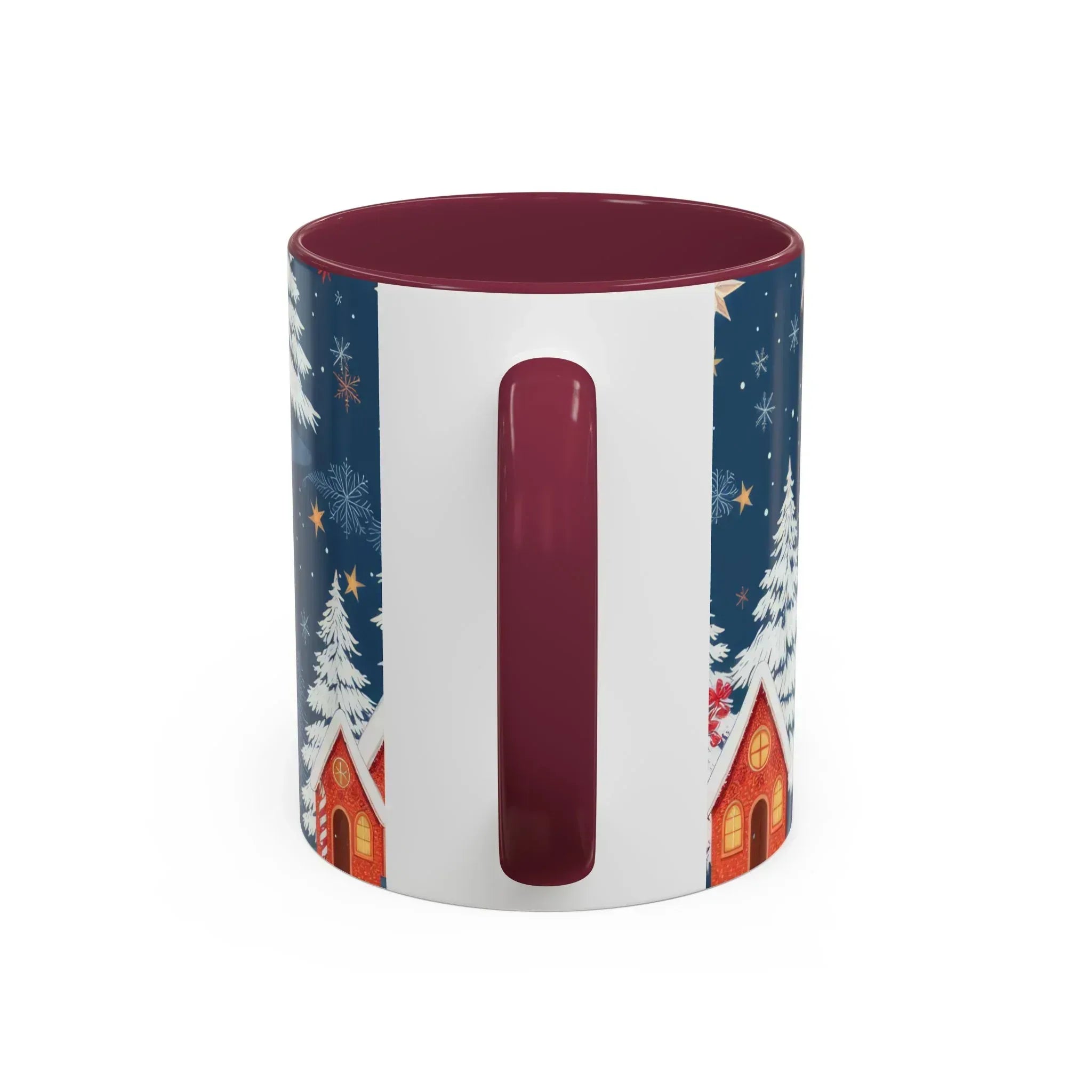 Dark Blue Christmas Mug - Colorful Mugs (11oz, 15oz) - KARARMDESIGN