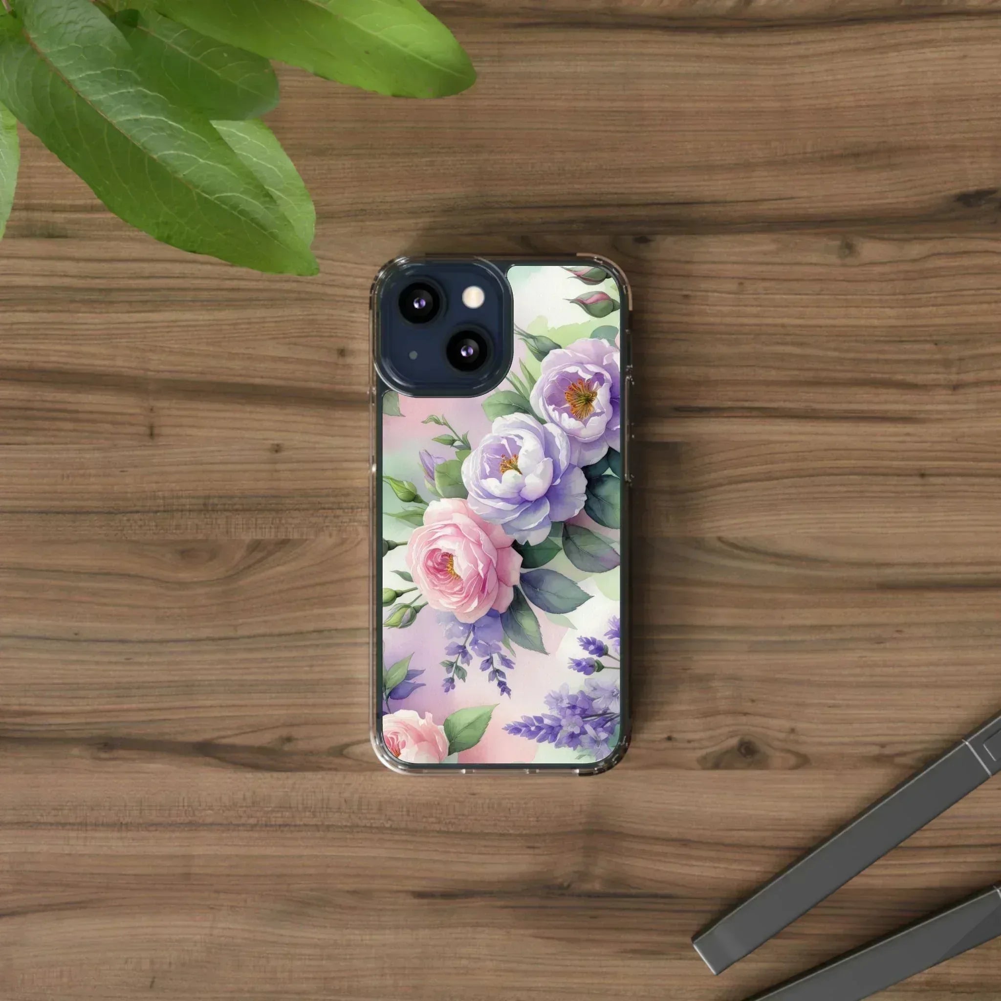 Clear Phone Case for iPhone 12-16 and Samsung Galaxy S21 - KARARMDESIGN